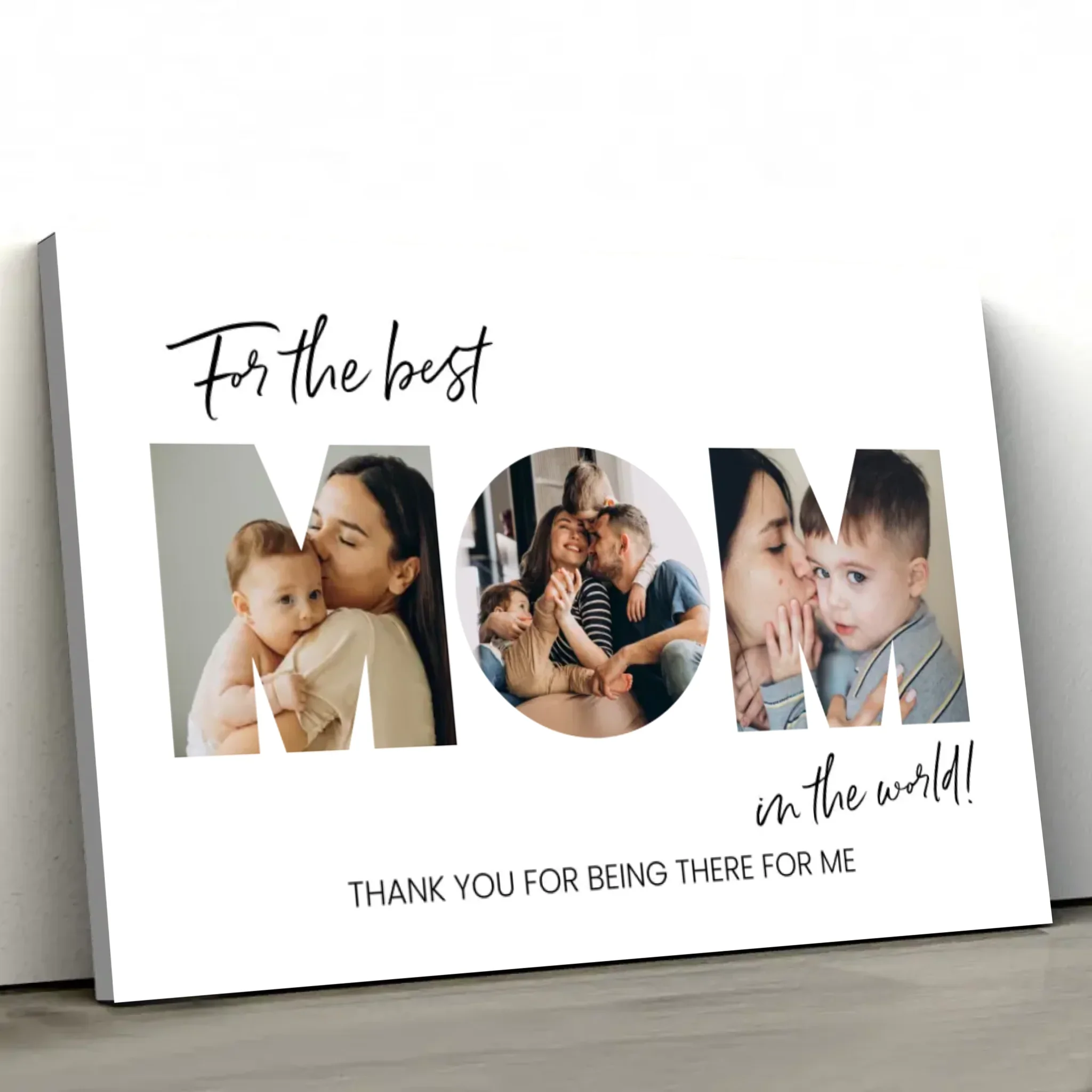 Personalized Canvas "For the best Mom" - Image 2