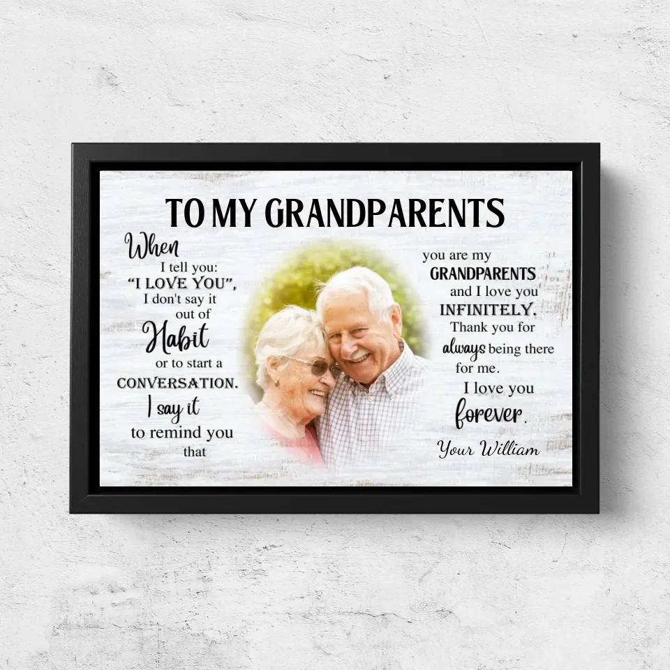 Personalized Canvas "Grandparents" - Image 5