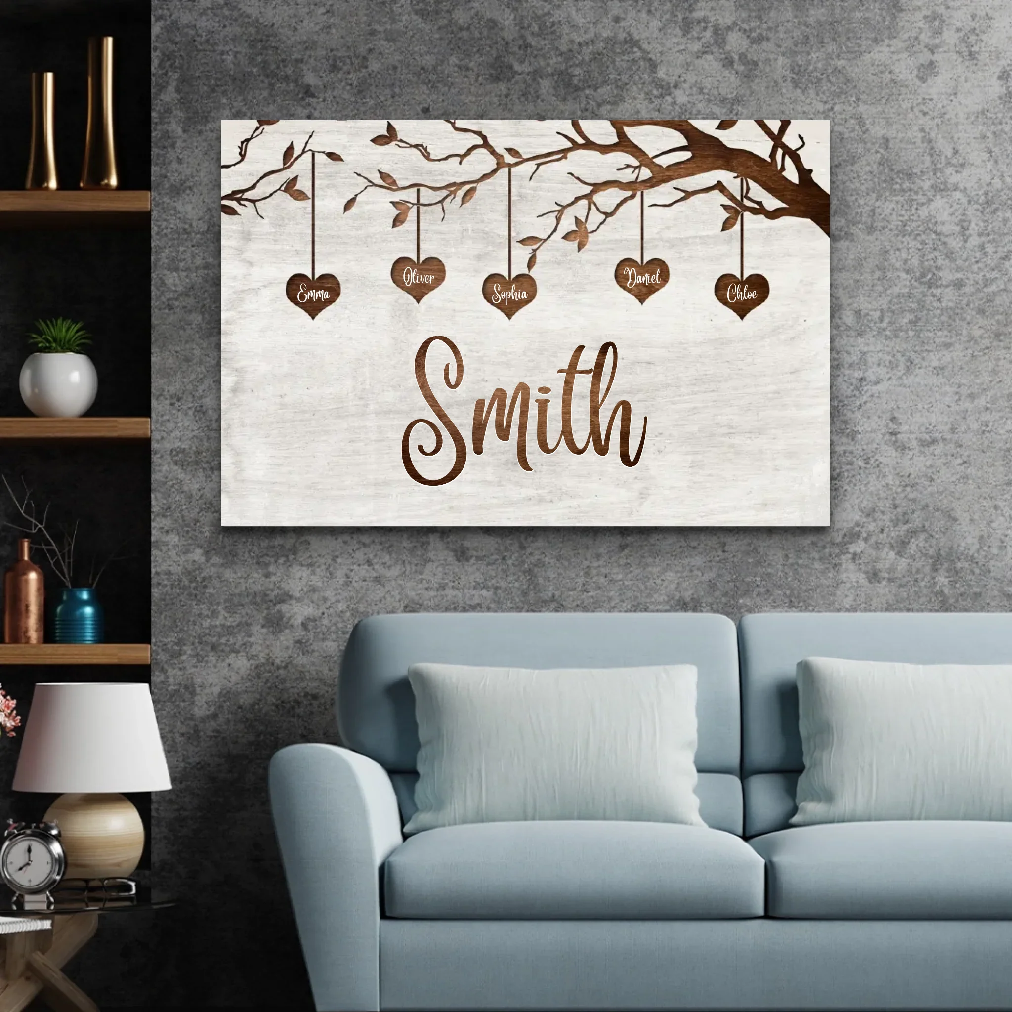 Personalized Canvas "Our Family" - Image 4