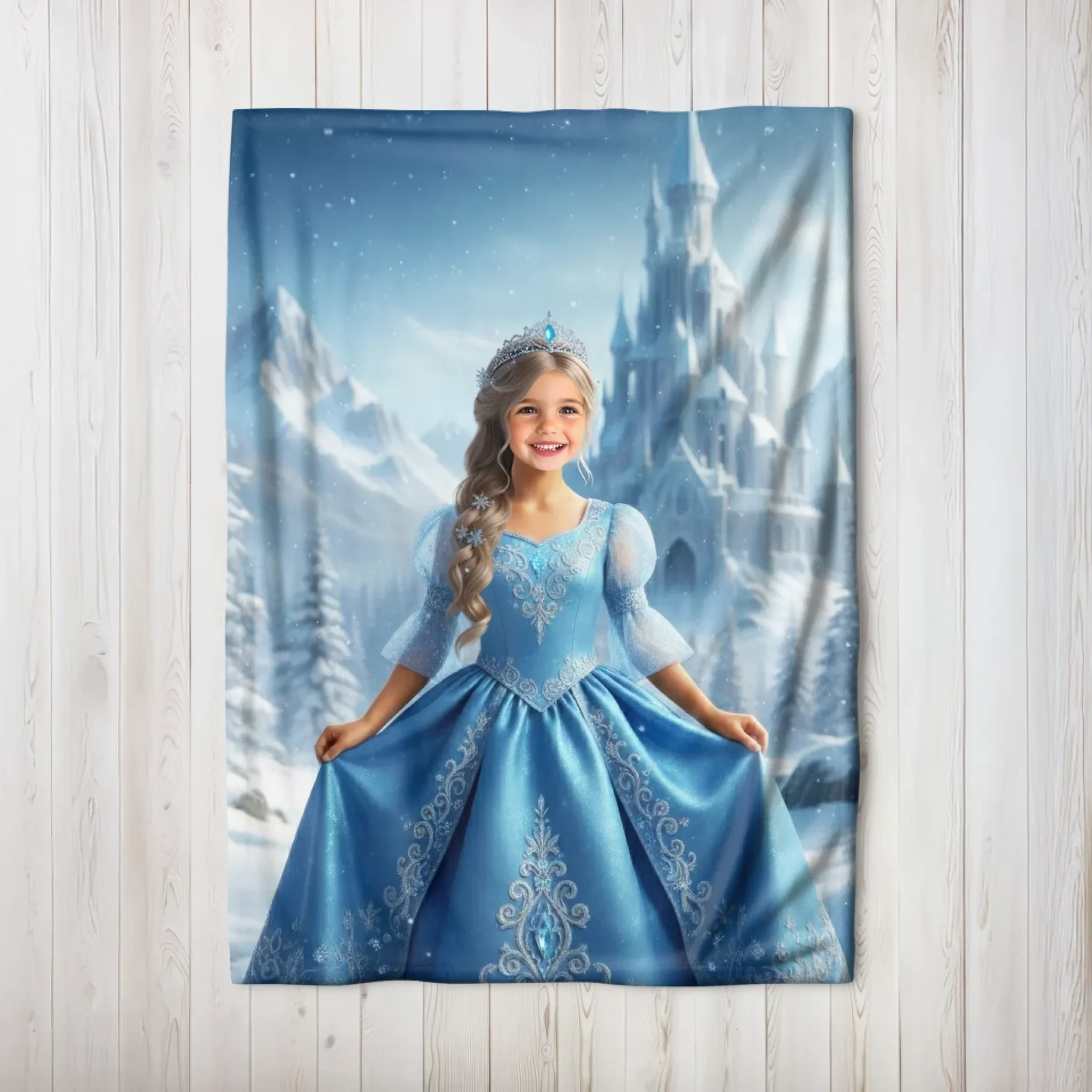 Personalized Blanket – Frost Princess Character - Image 8