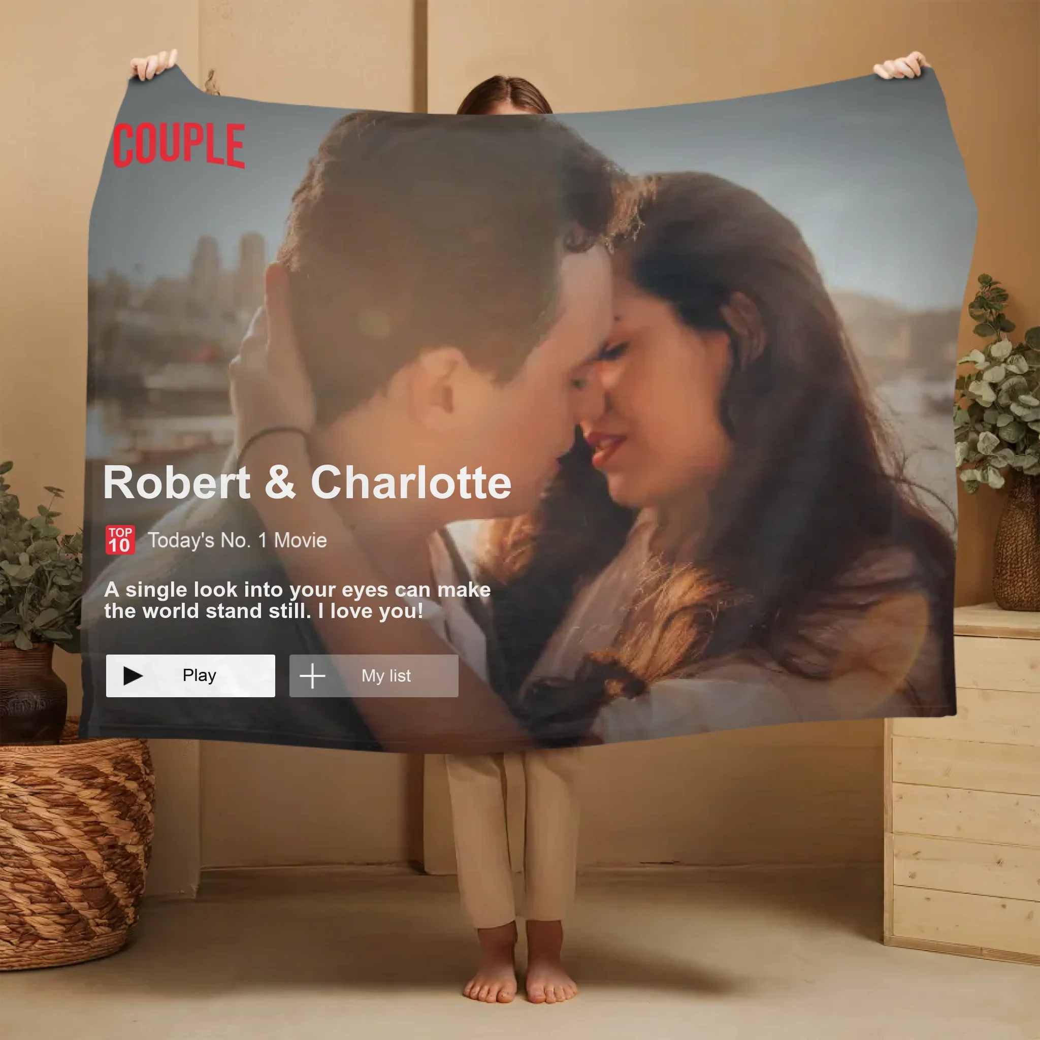 Personalized Blanket “Lovestory” - Image 9