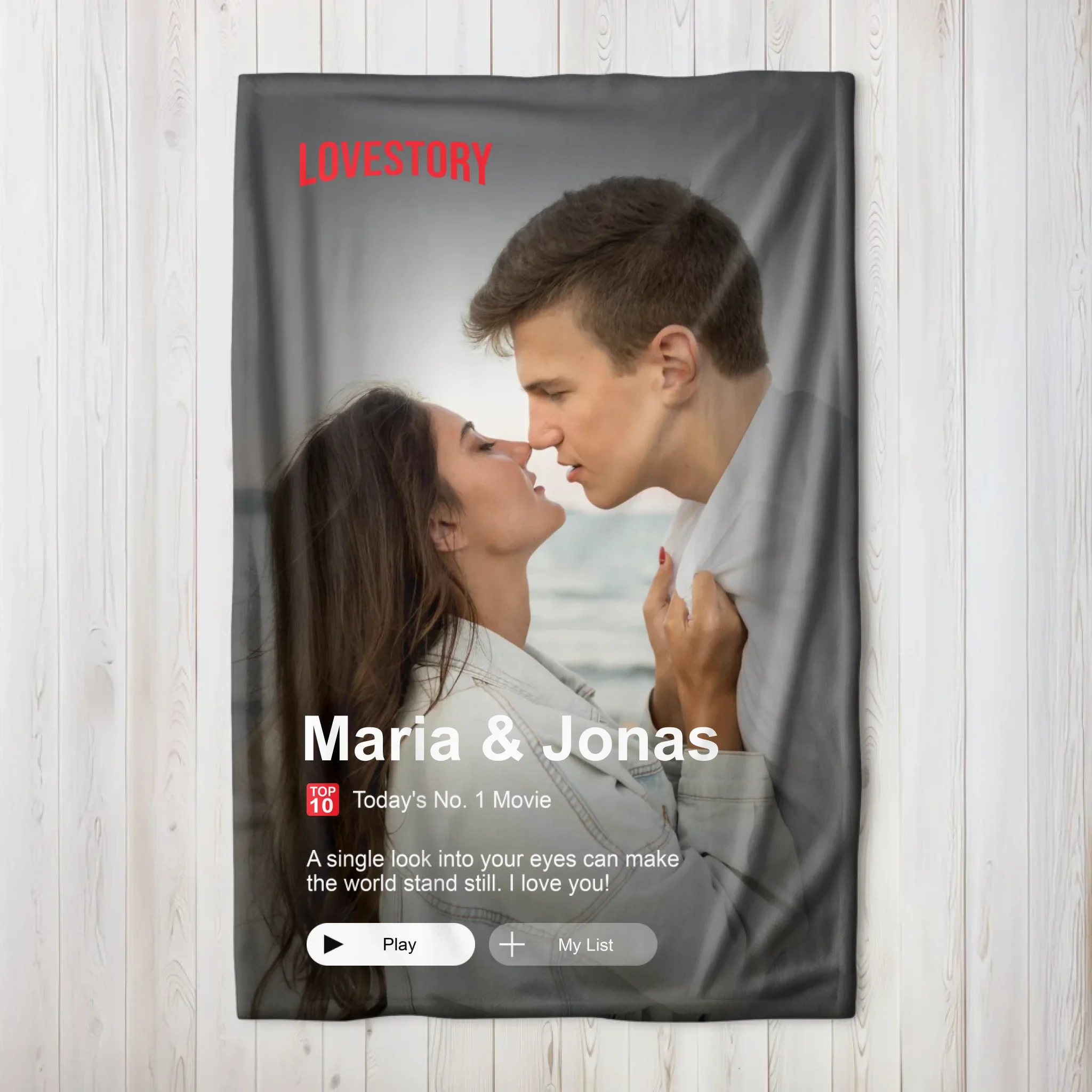 Personalized Blanket “Our cover”