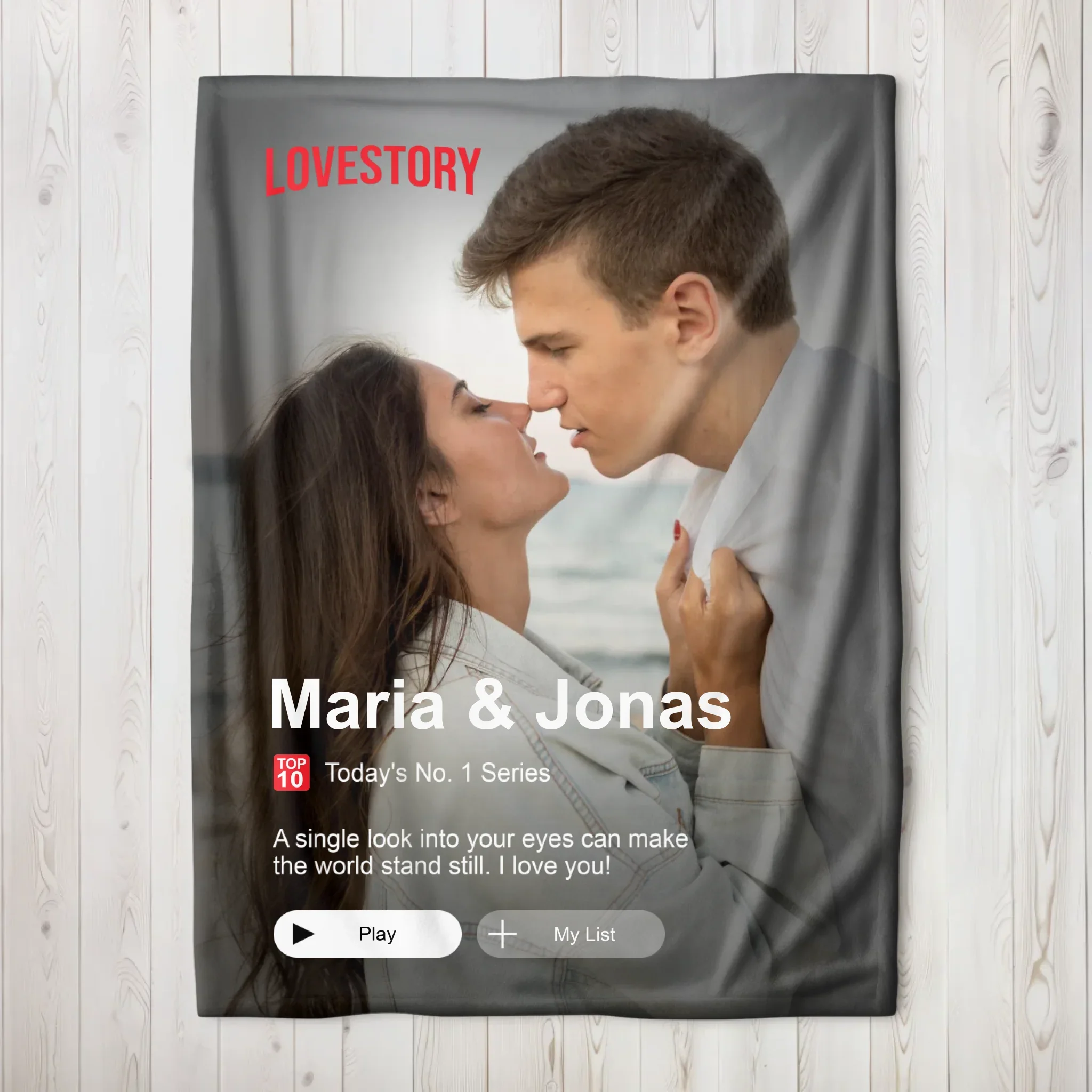 Personalized Blanket “Our cover” - Image 3