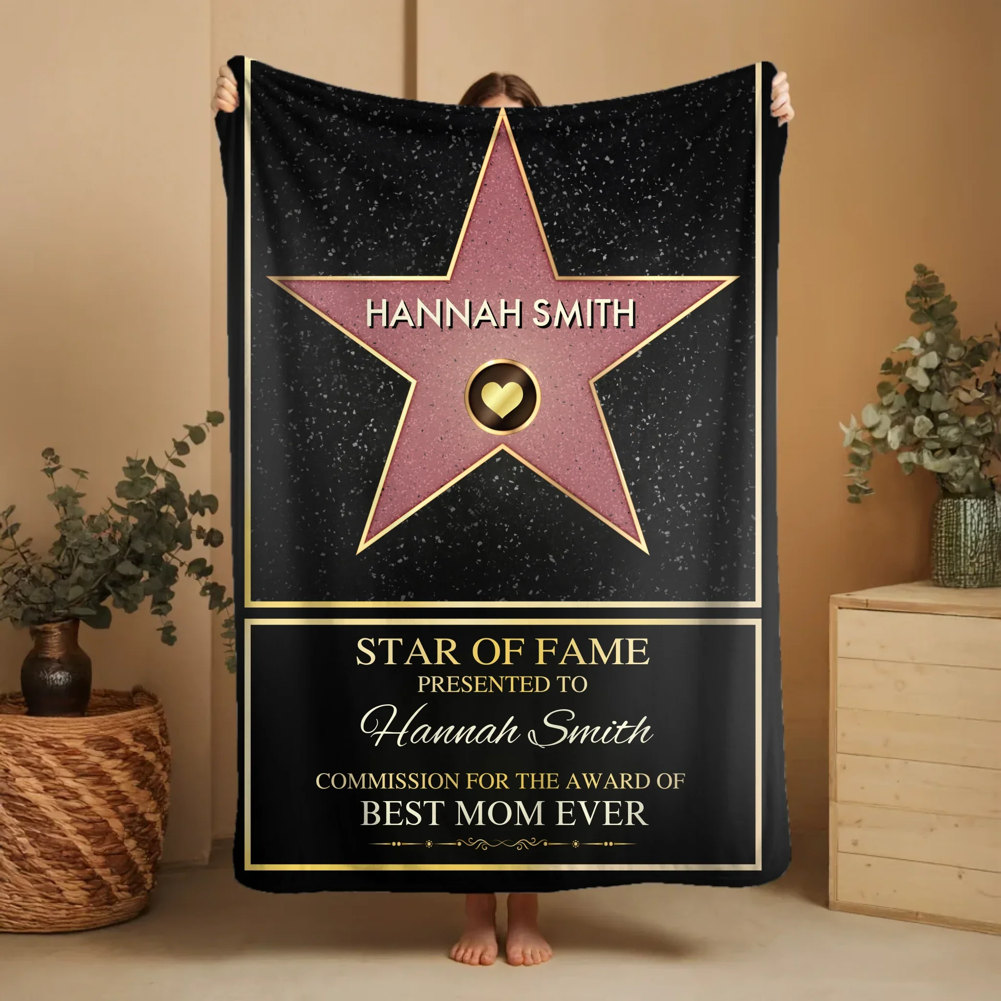 Personalized Blanket “Star of Fame” - Image 6