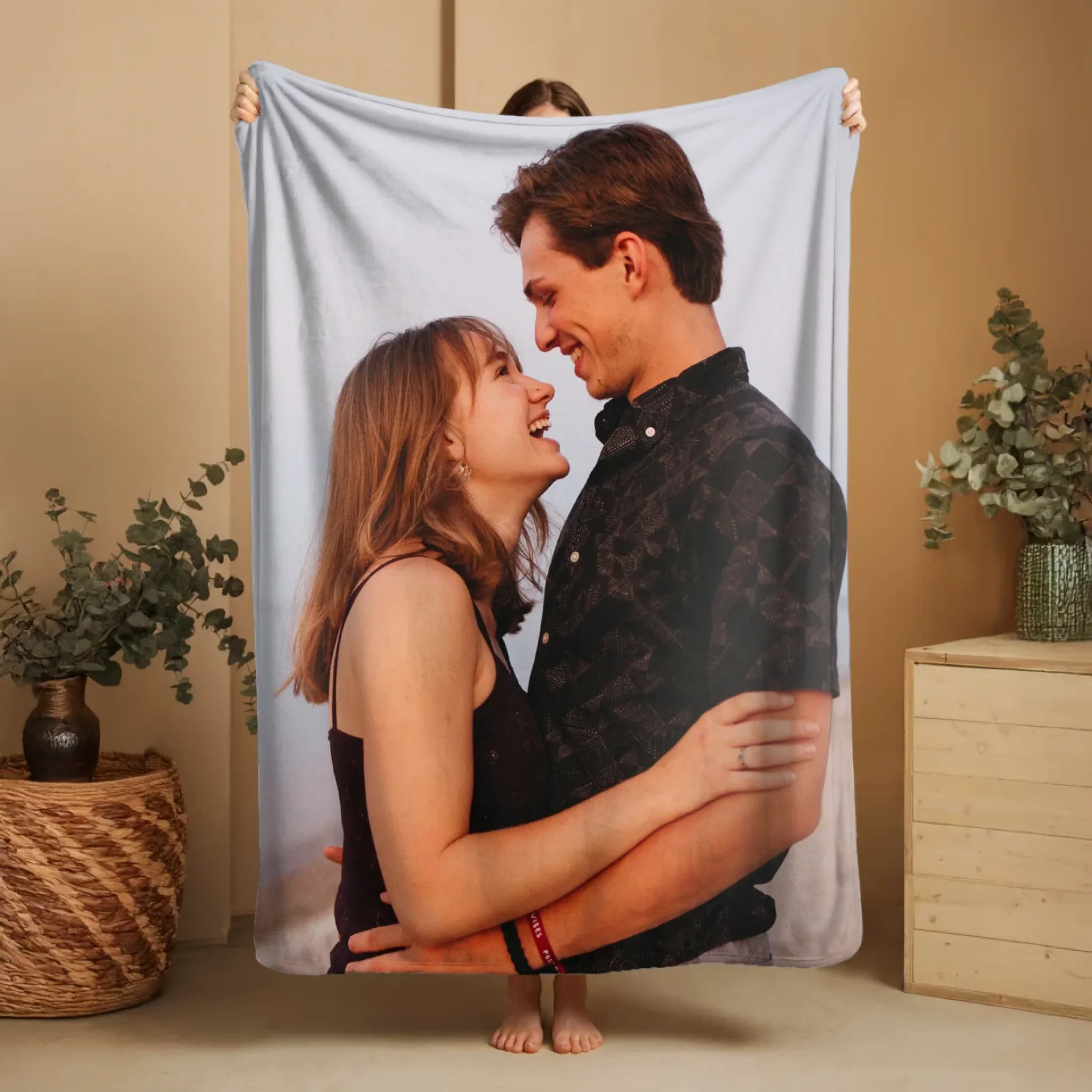 Personalized Blanket - Vertical - Image 2