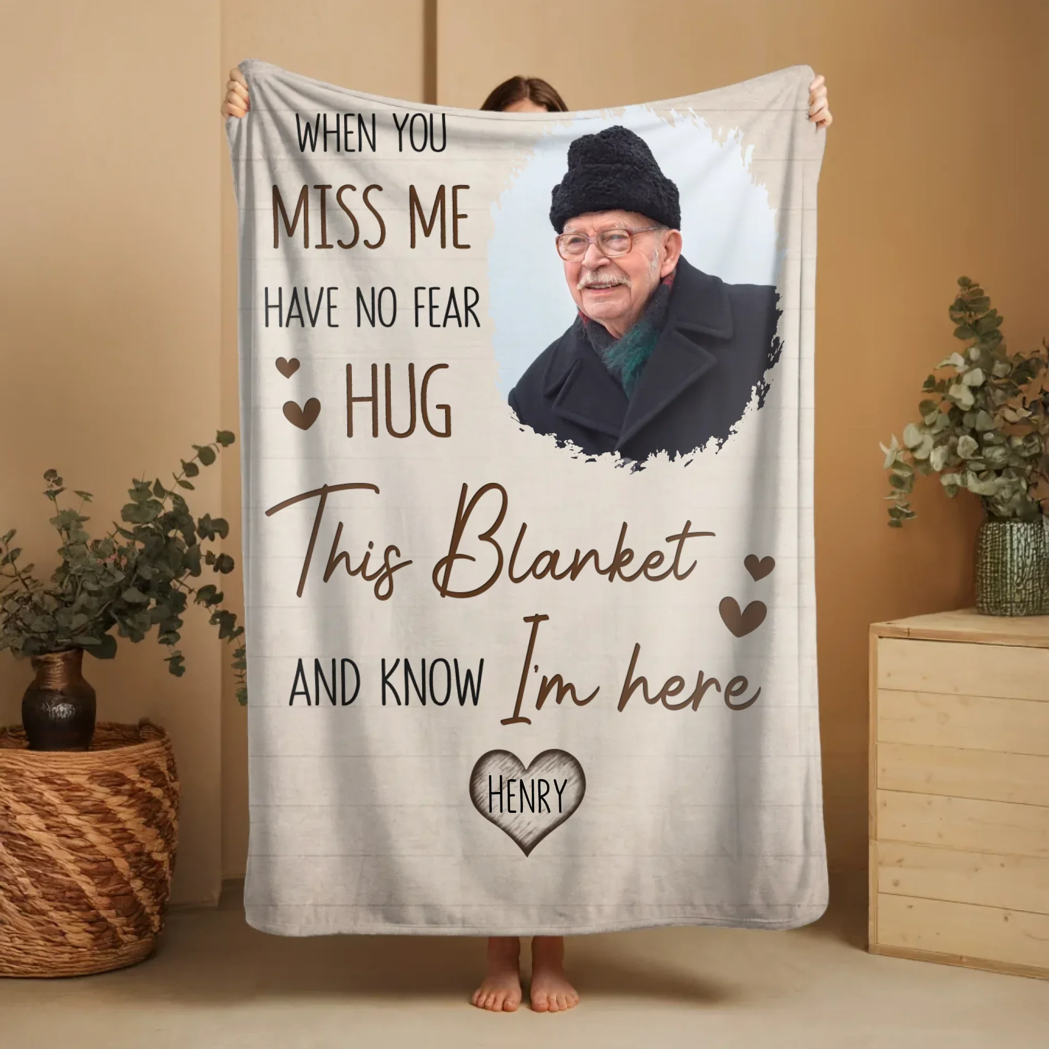 Personalized Blanket – When You Miss Me - Image 7