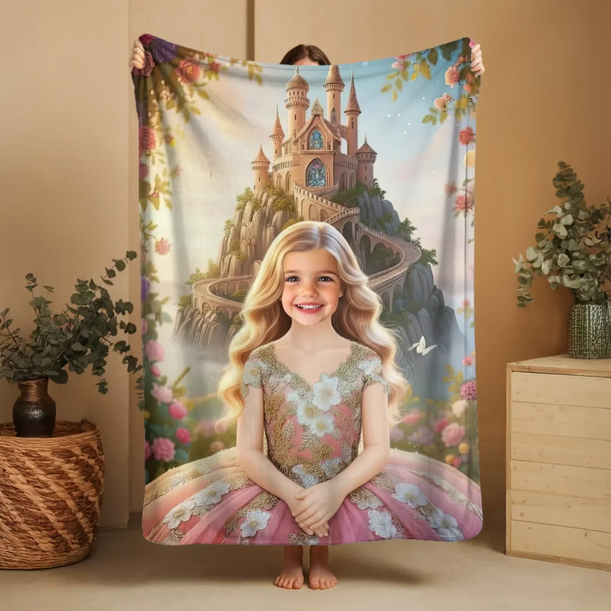 Personalized Blanket – Young Princess - Image 2