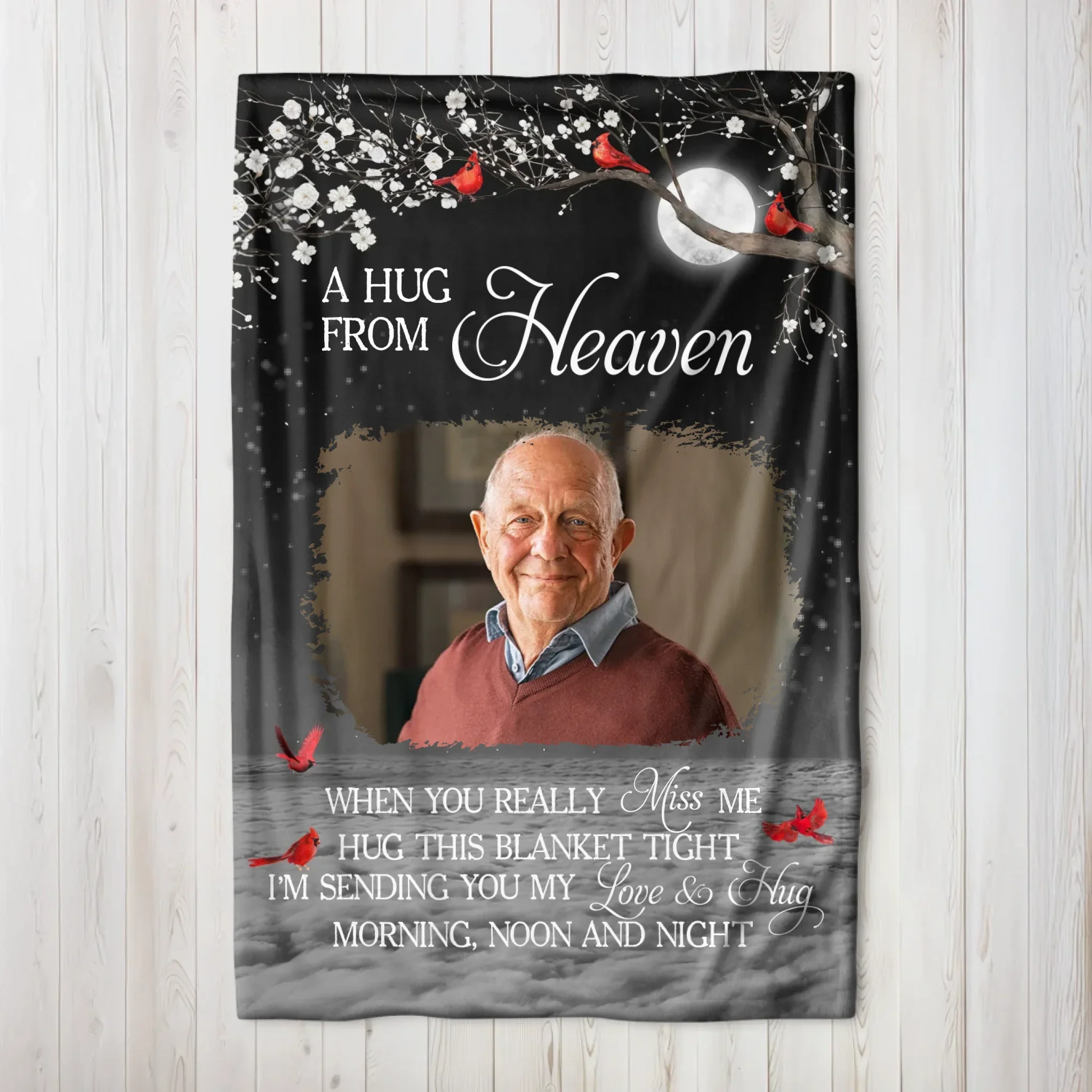 Personalized Blanket – Your Love Will Always Be Our Guide
