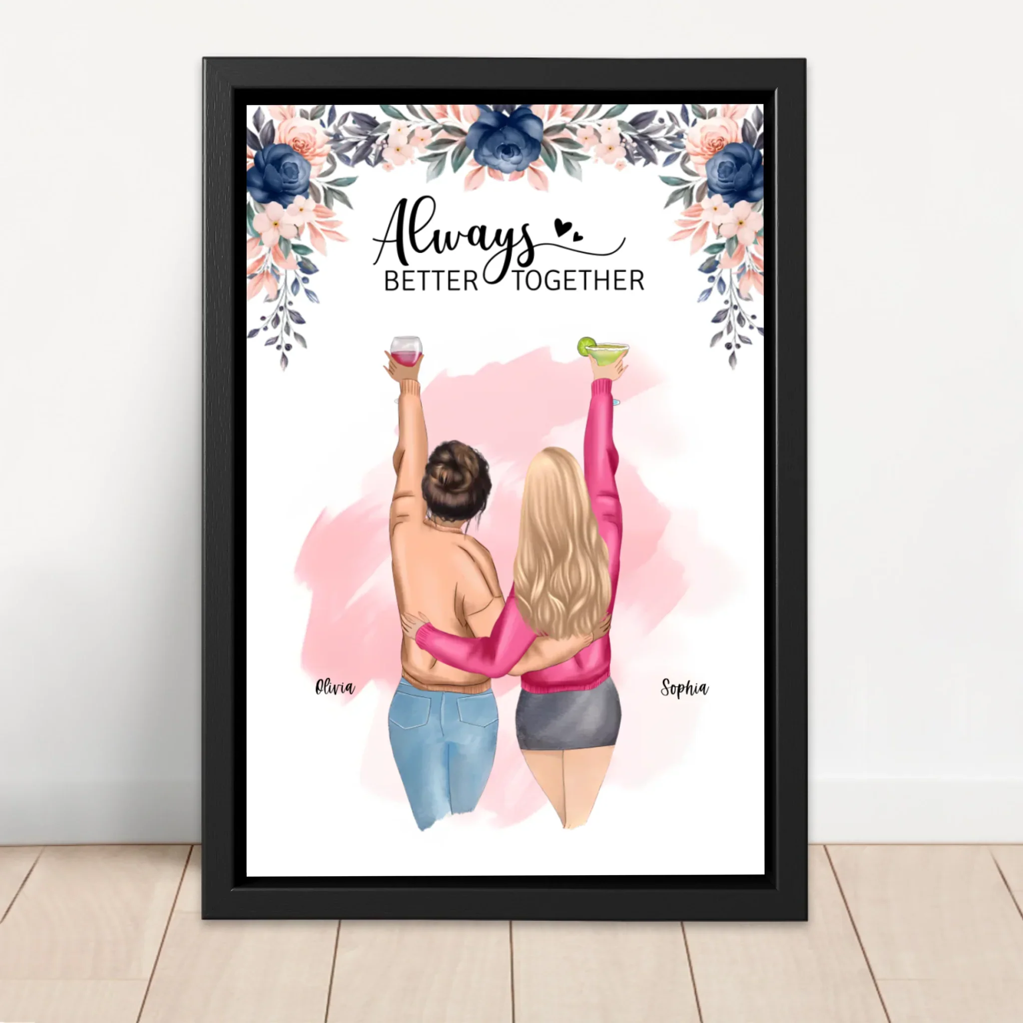 Personalized Canvas – Best Friends Forever - Image 4
