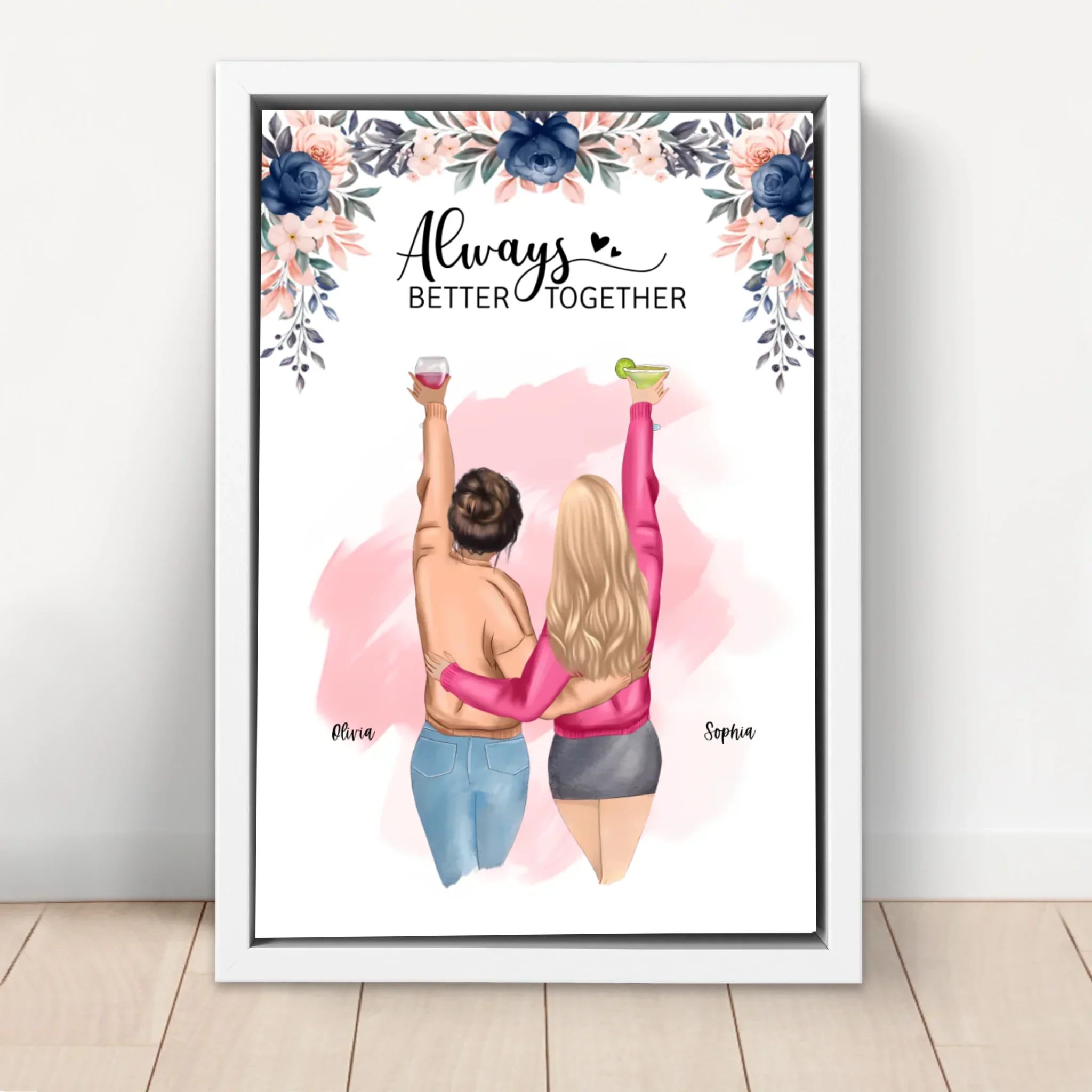Personalized Canvas – Best Friends Forever - Image 6