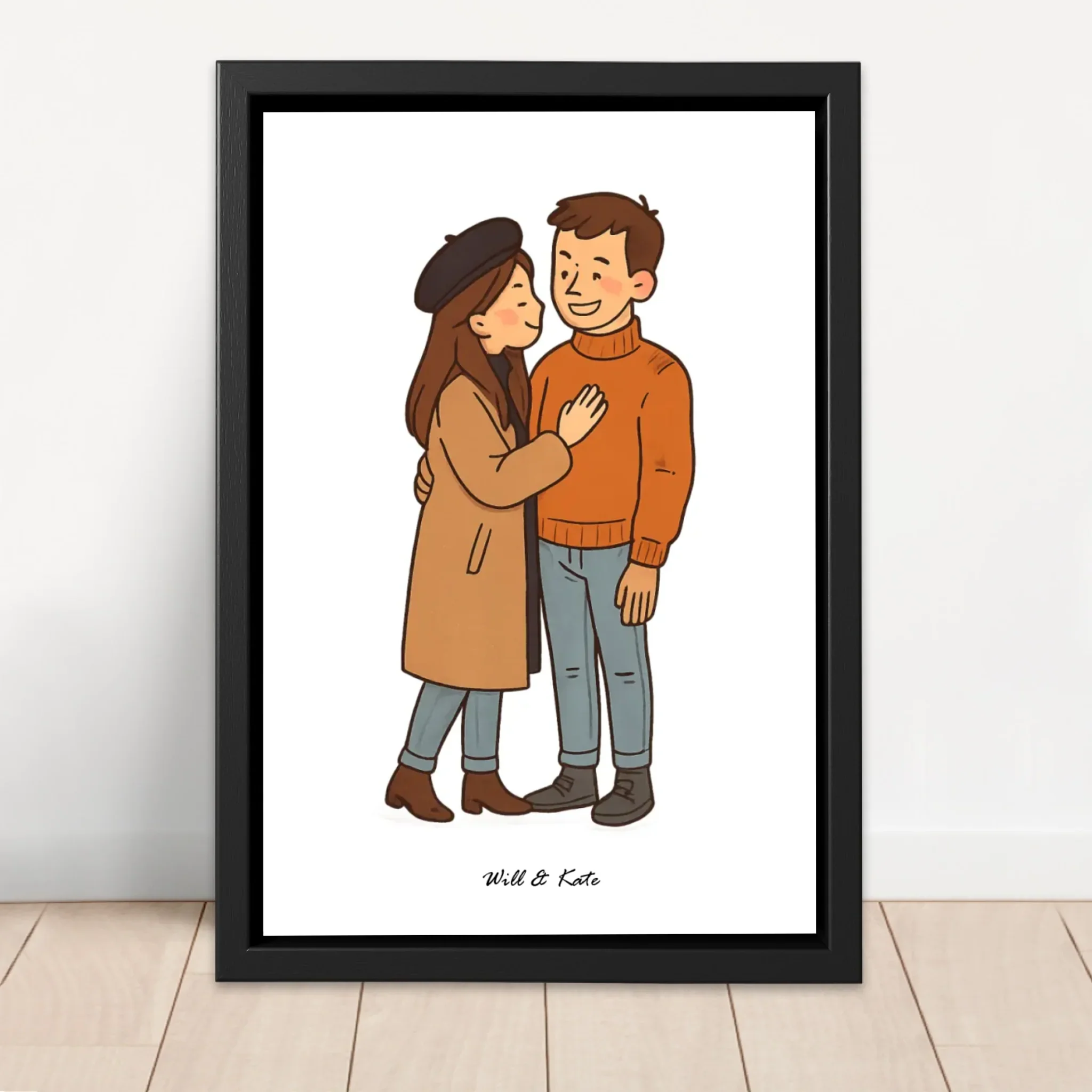 Personalized Canvas – Custom Couple Portrait - Image 4