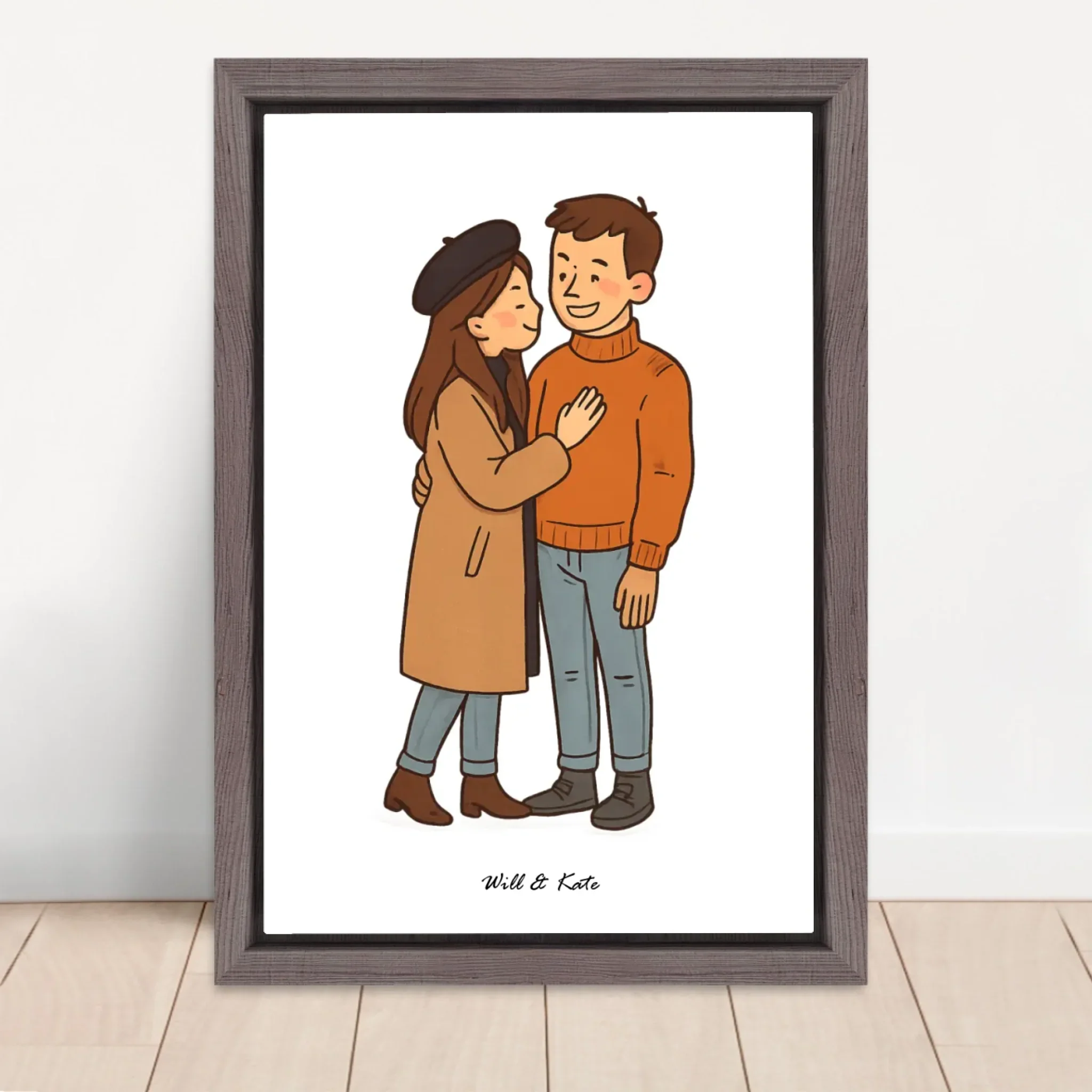 Personalized Canvas – Custom Couple Portrait - Image 5
