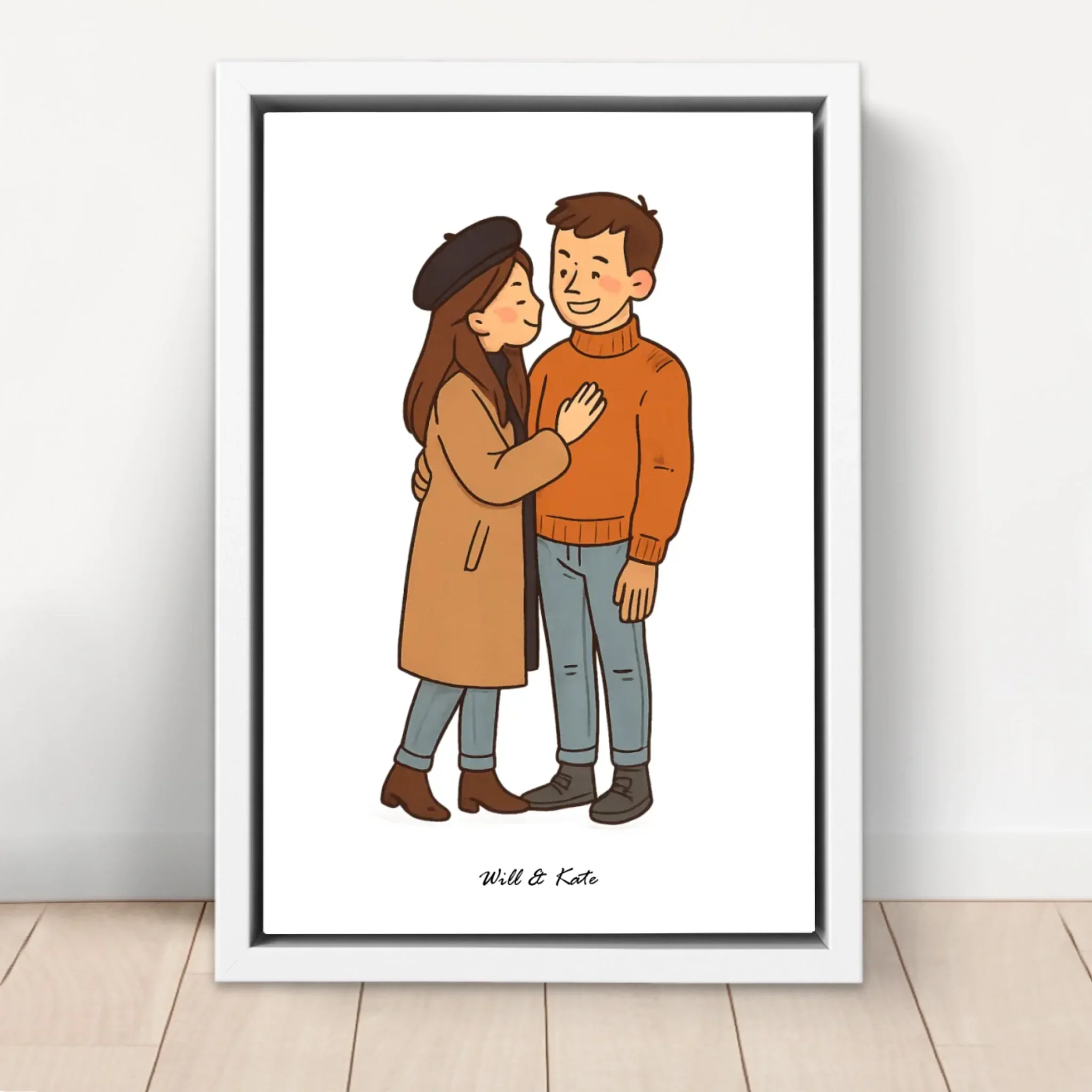 Personalized Canvas – Custom Couple Portrait - Image 6