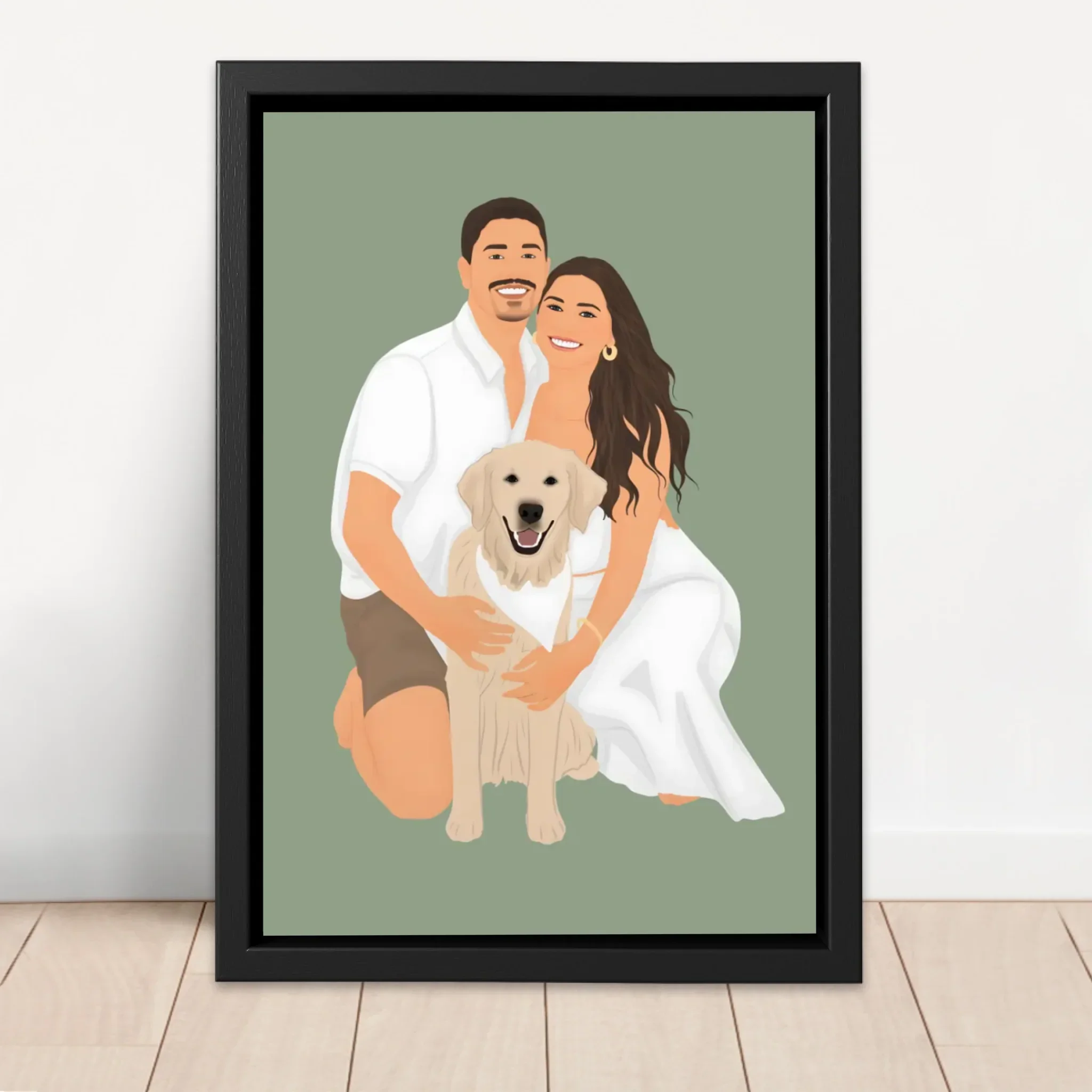 Personalized Canvas – Faceless Drawing From Photo - Image 4