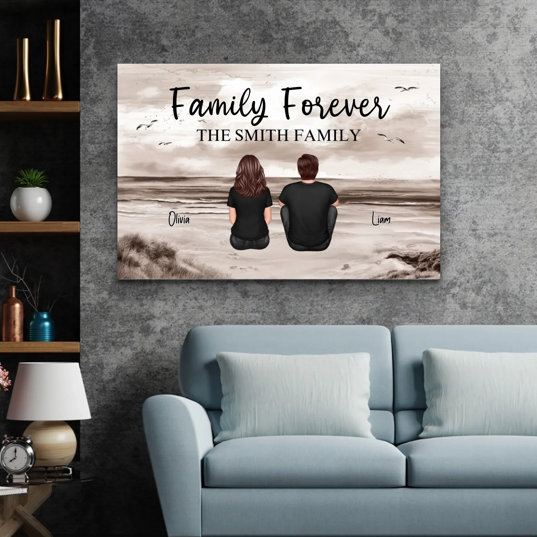 Personalized Canvas “Family Forever“ - Image 5