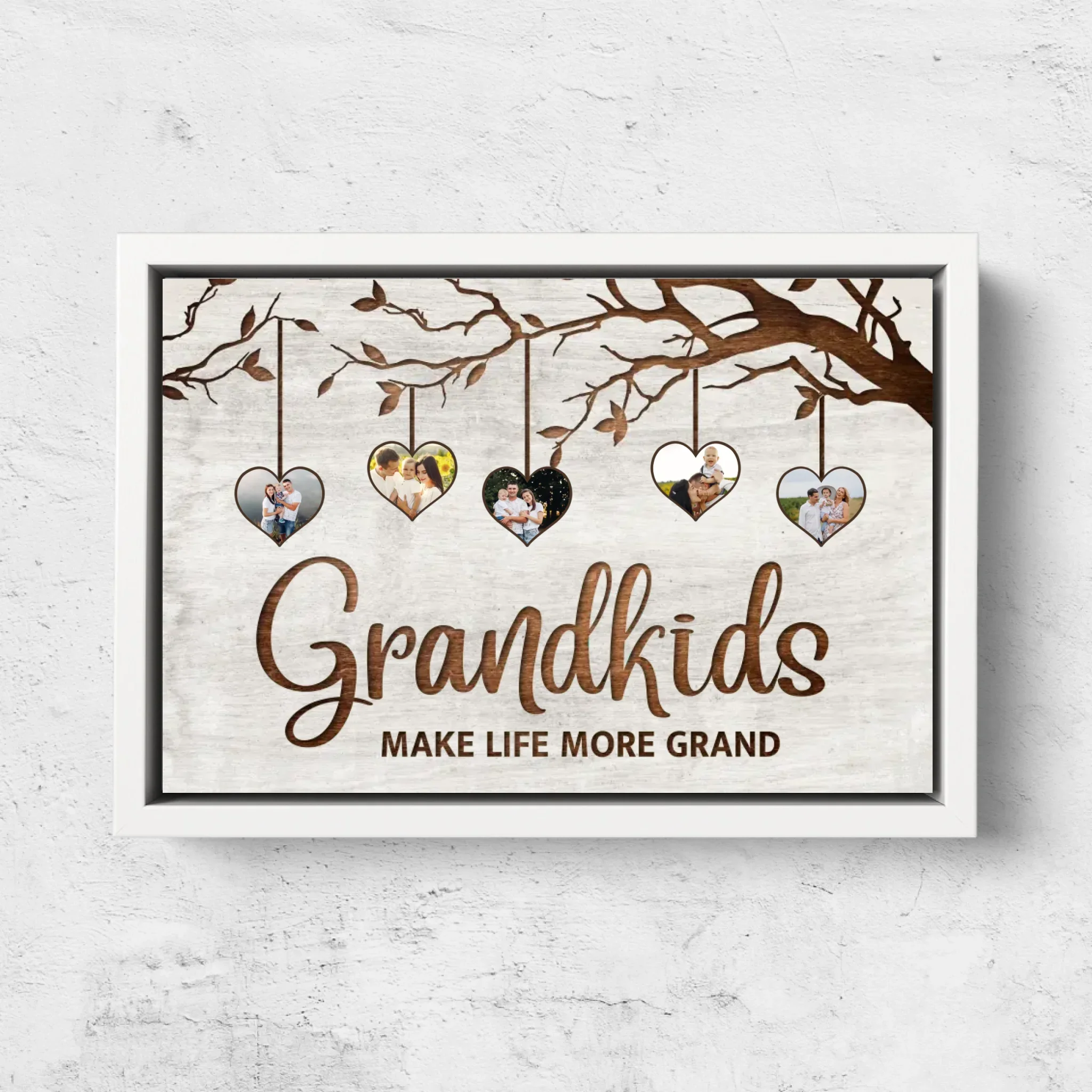 Personalized canvas “Family tree with pictures” - Image 7