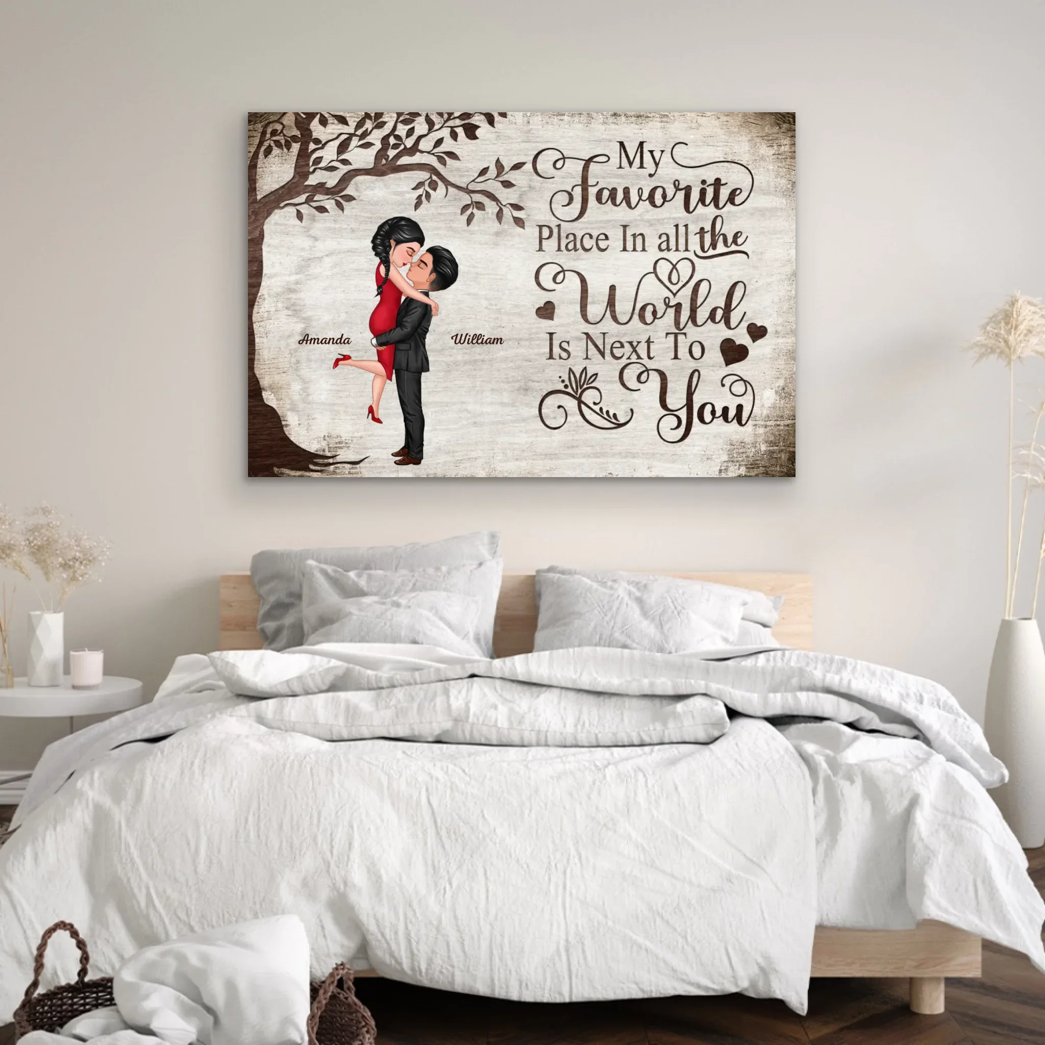 Personalized Canvas "Favorite Place" - Image 3
