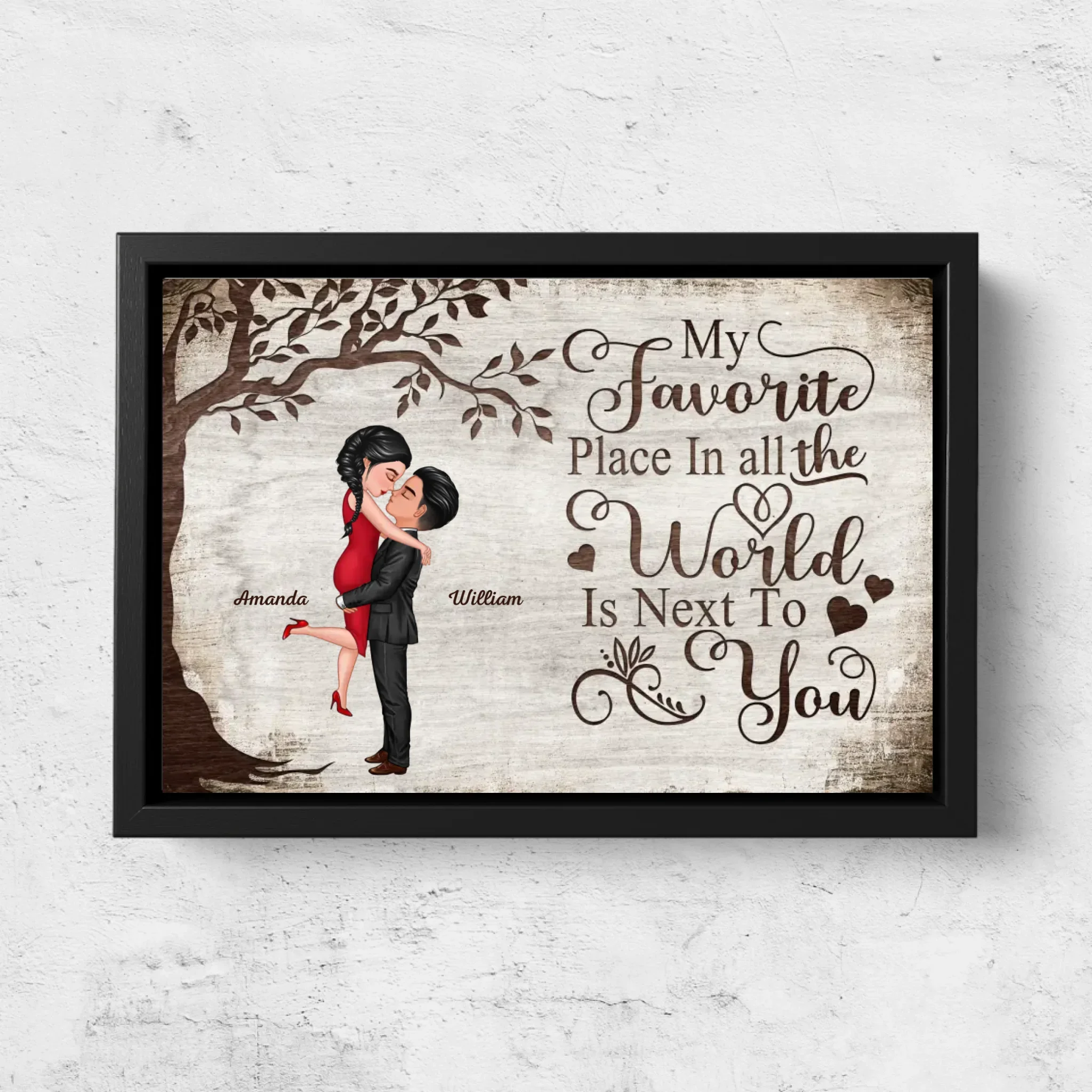 Personalized Canvas "Favorite Place" - Image 5