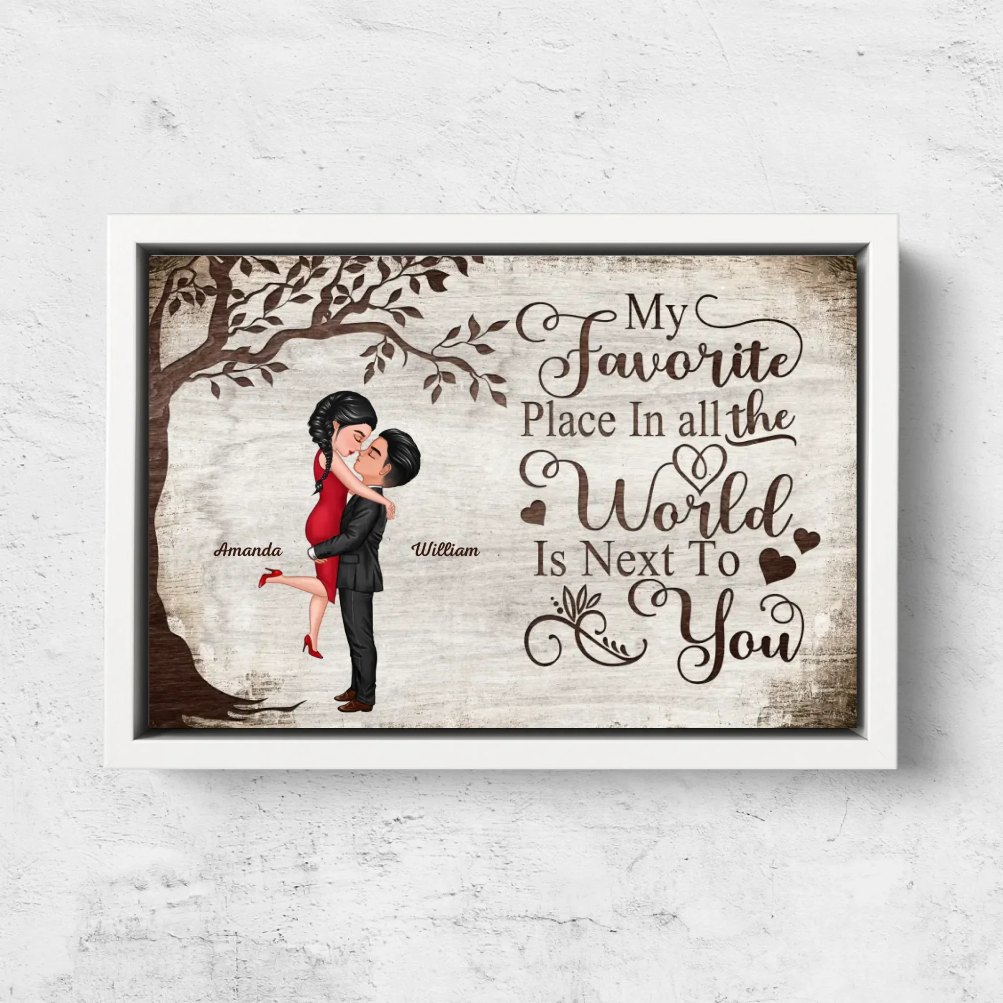 Personalized Canvas "Favorite Place" - Image 7