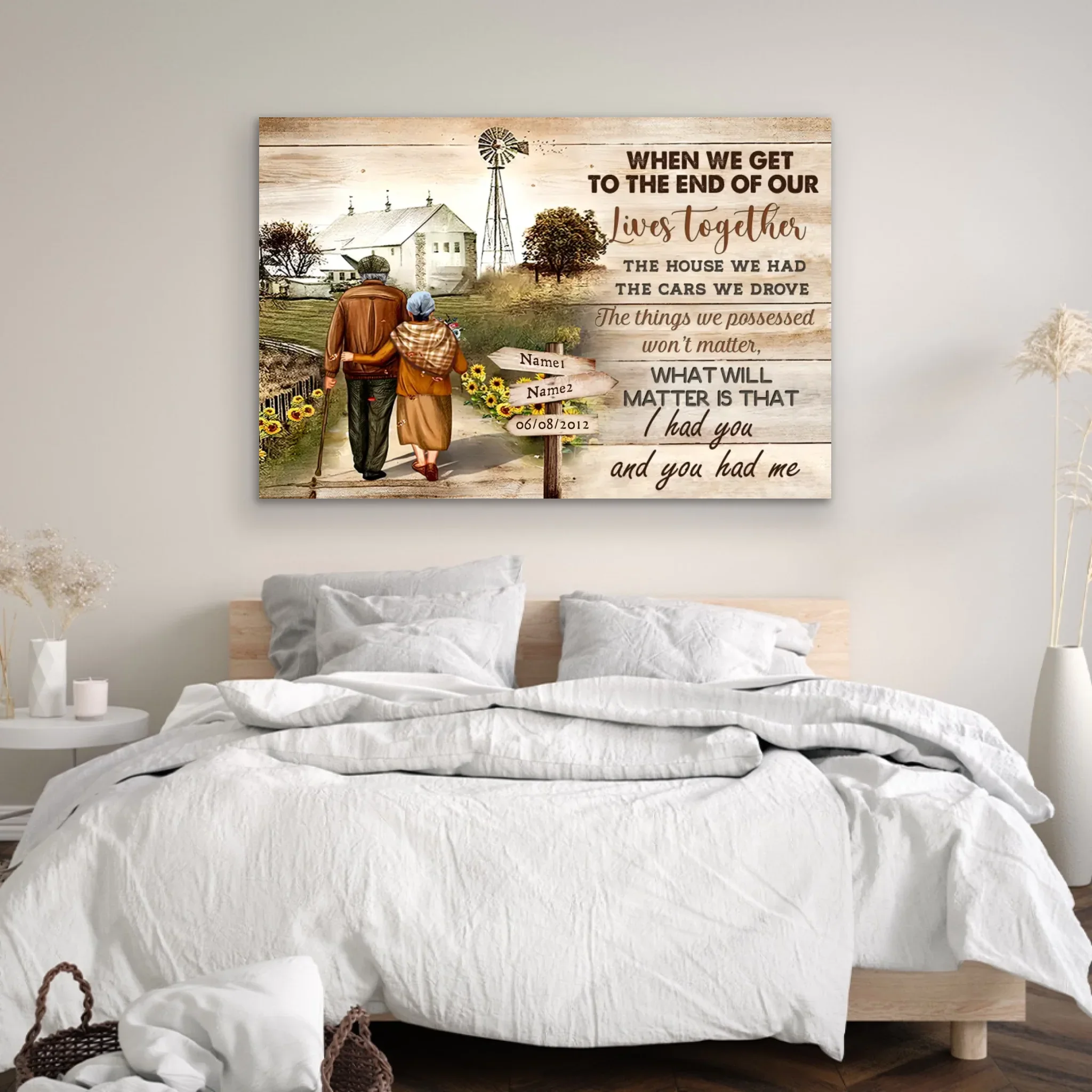 Personalized Canvas “I had you and you had me“ - Image 3