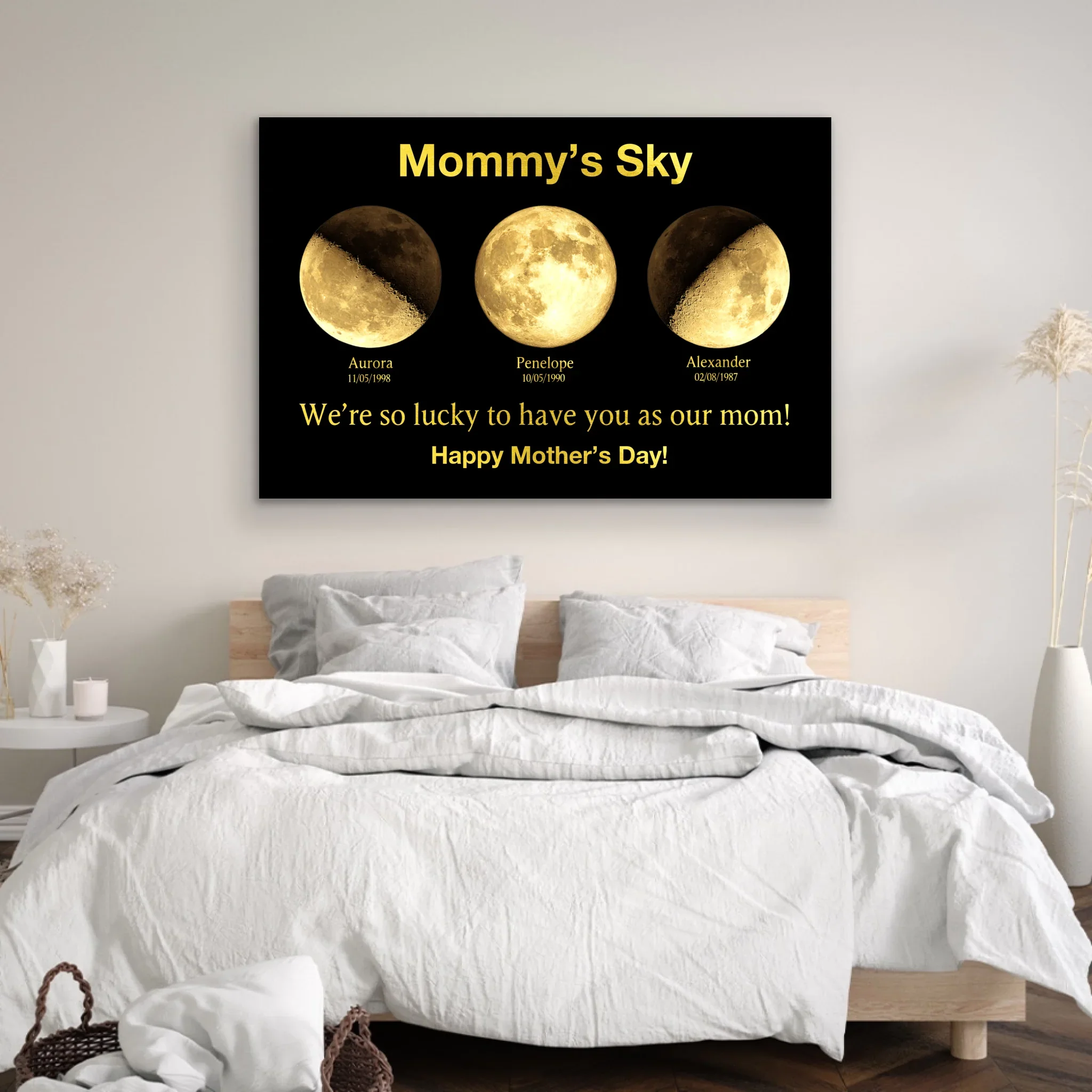 Personalized Canvas "Mommy's Universe" - Image 3