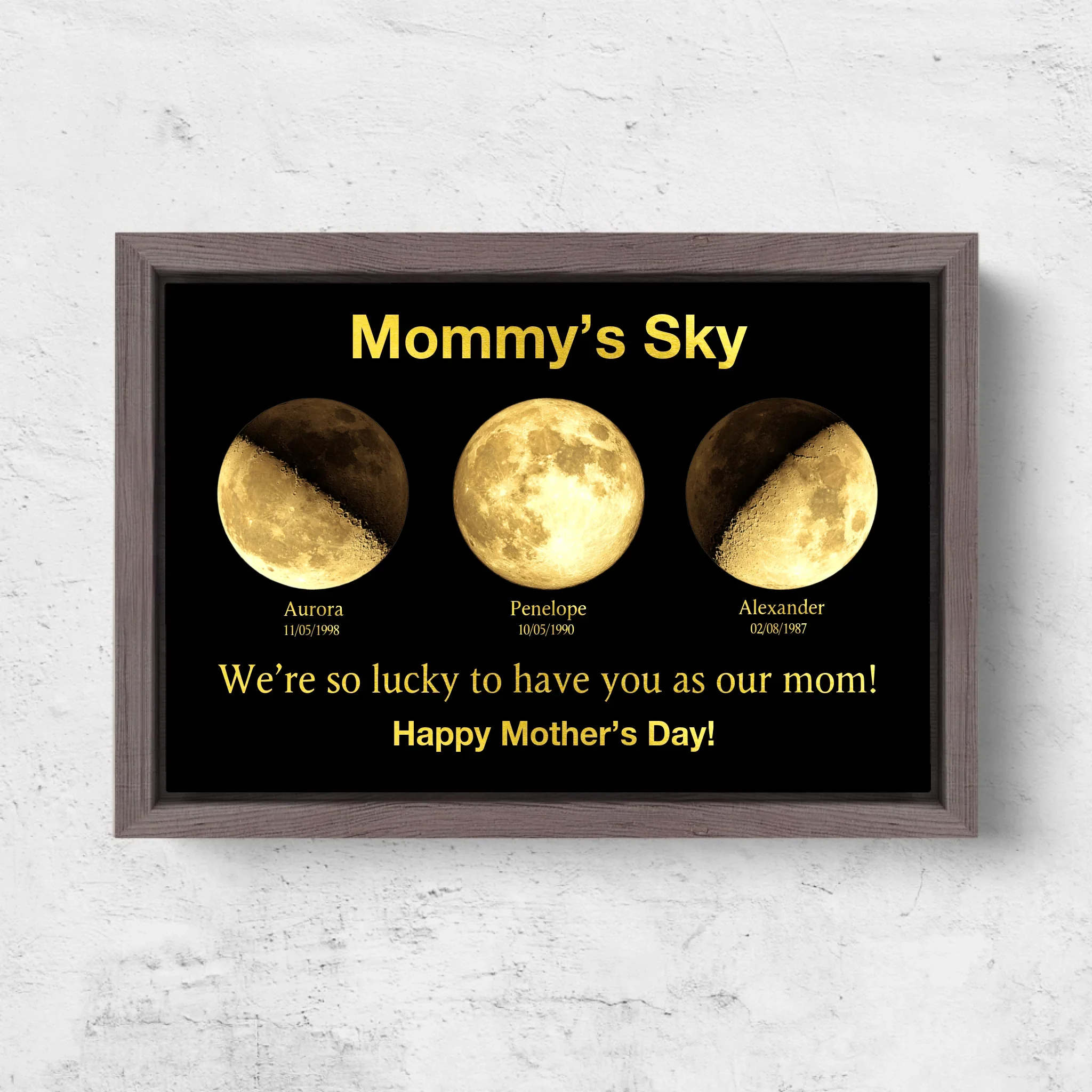 Personalized Canvas "Mommy's Universe" - Image 6