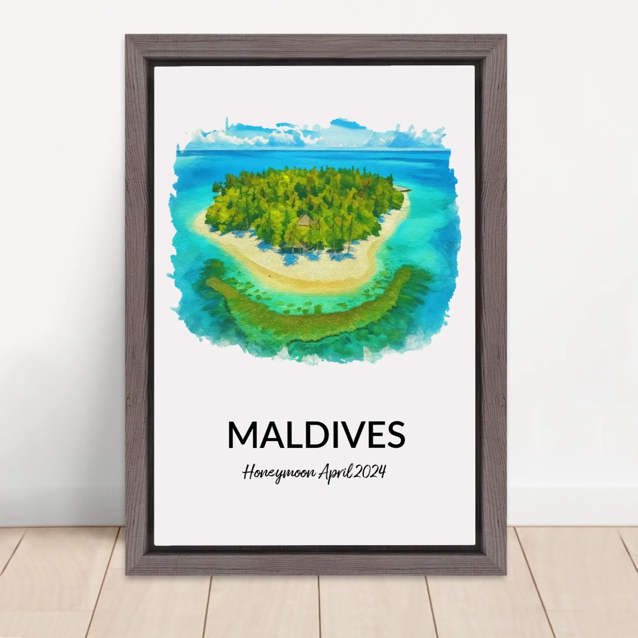 Personalized Canvas "Personalized vacation print" - Image 5