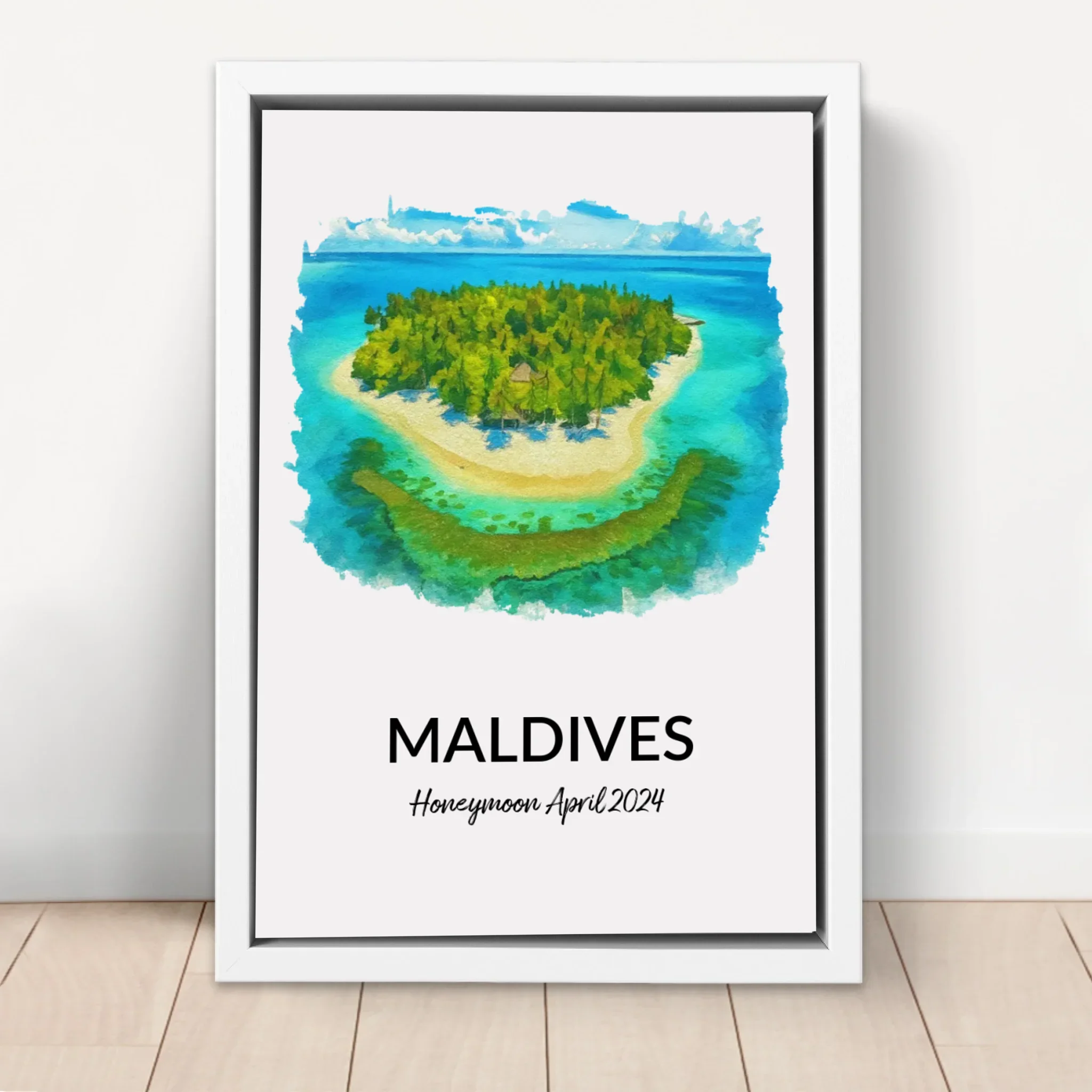 Personalized Canvas "Personalized vacation print" - Image 6