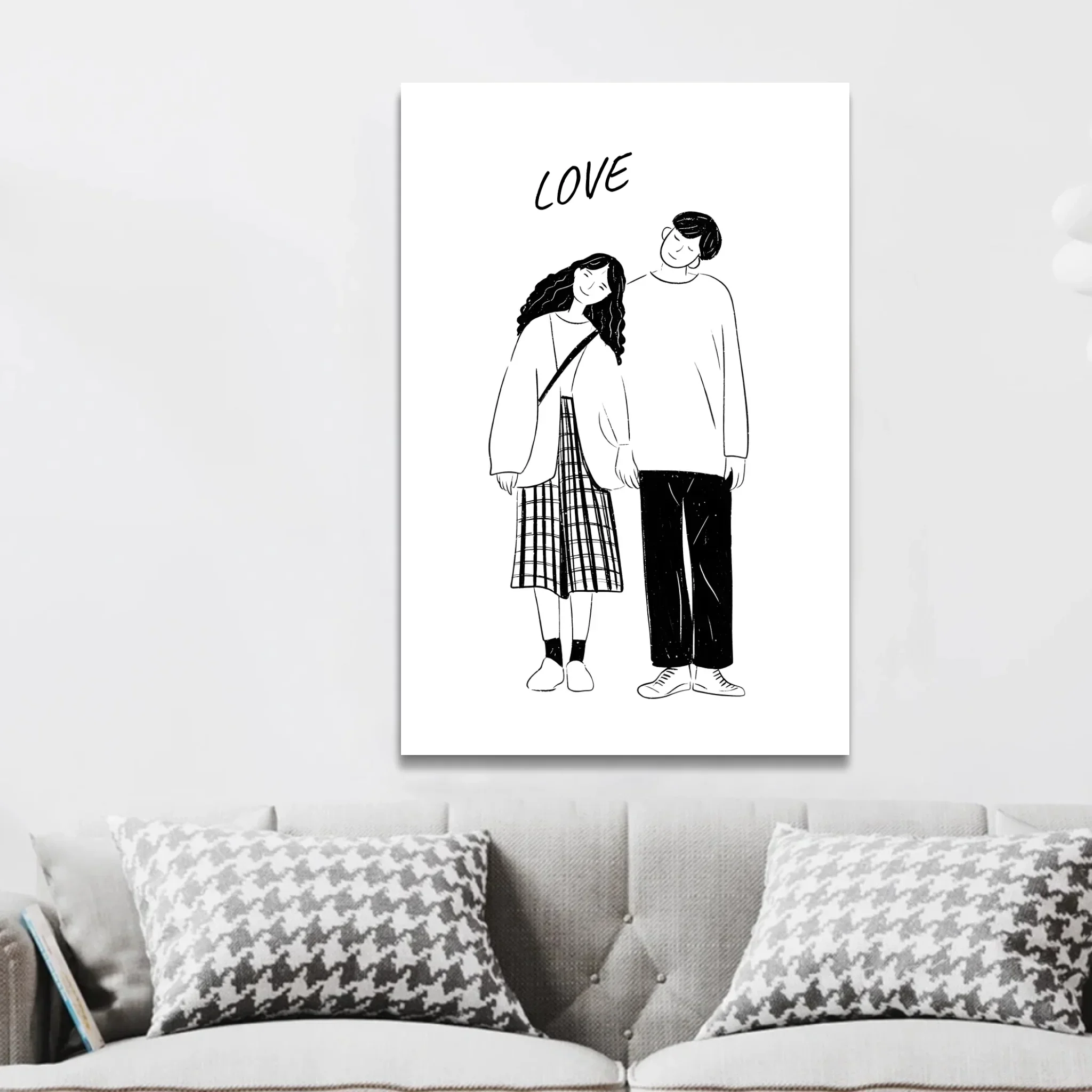 Personalized Canvas – Photo to Line Art - Image 3