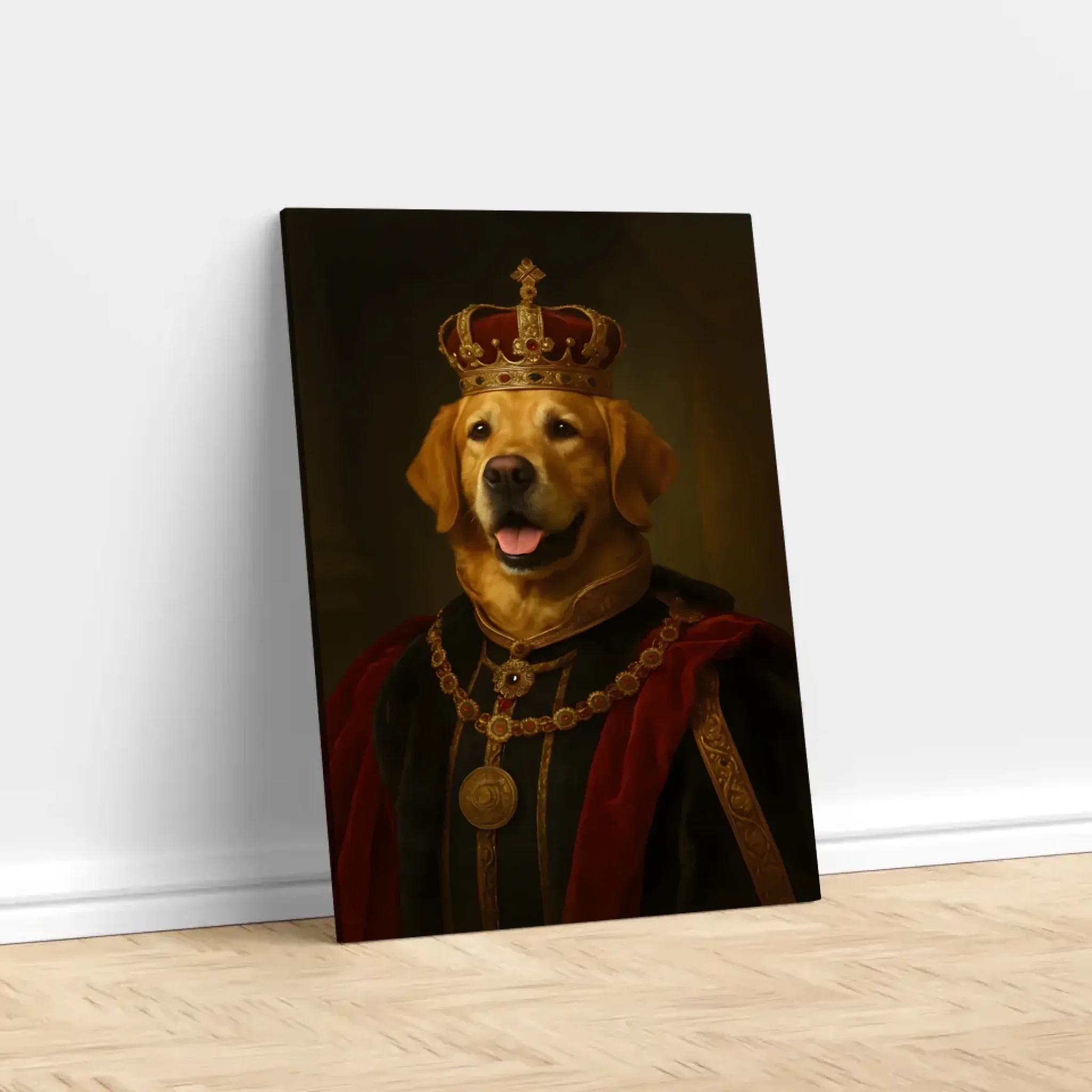 Personalized Canvas – Royal Pet - Image 2