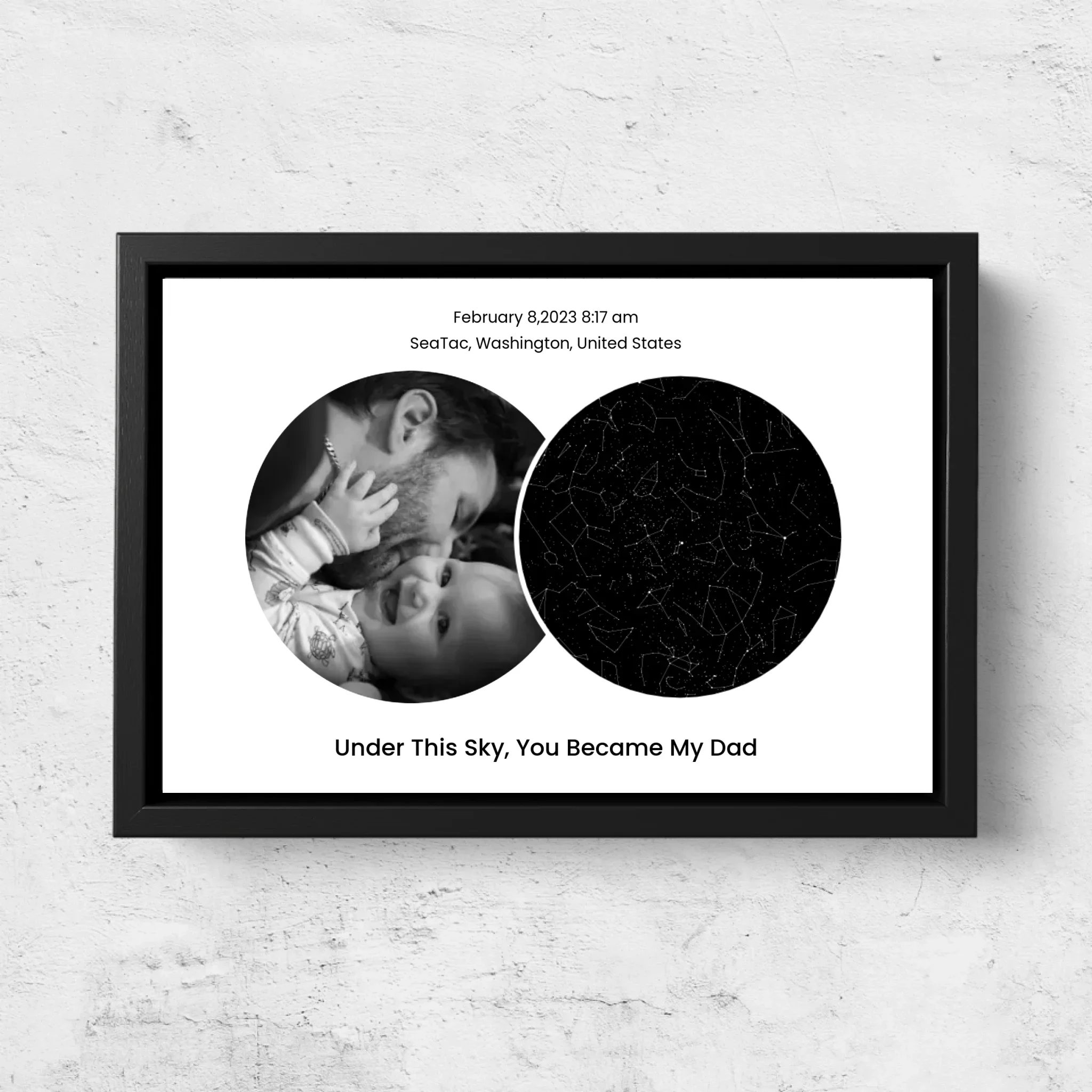 Personalized Canvas “The day you became my dad” - Image 5