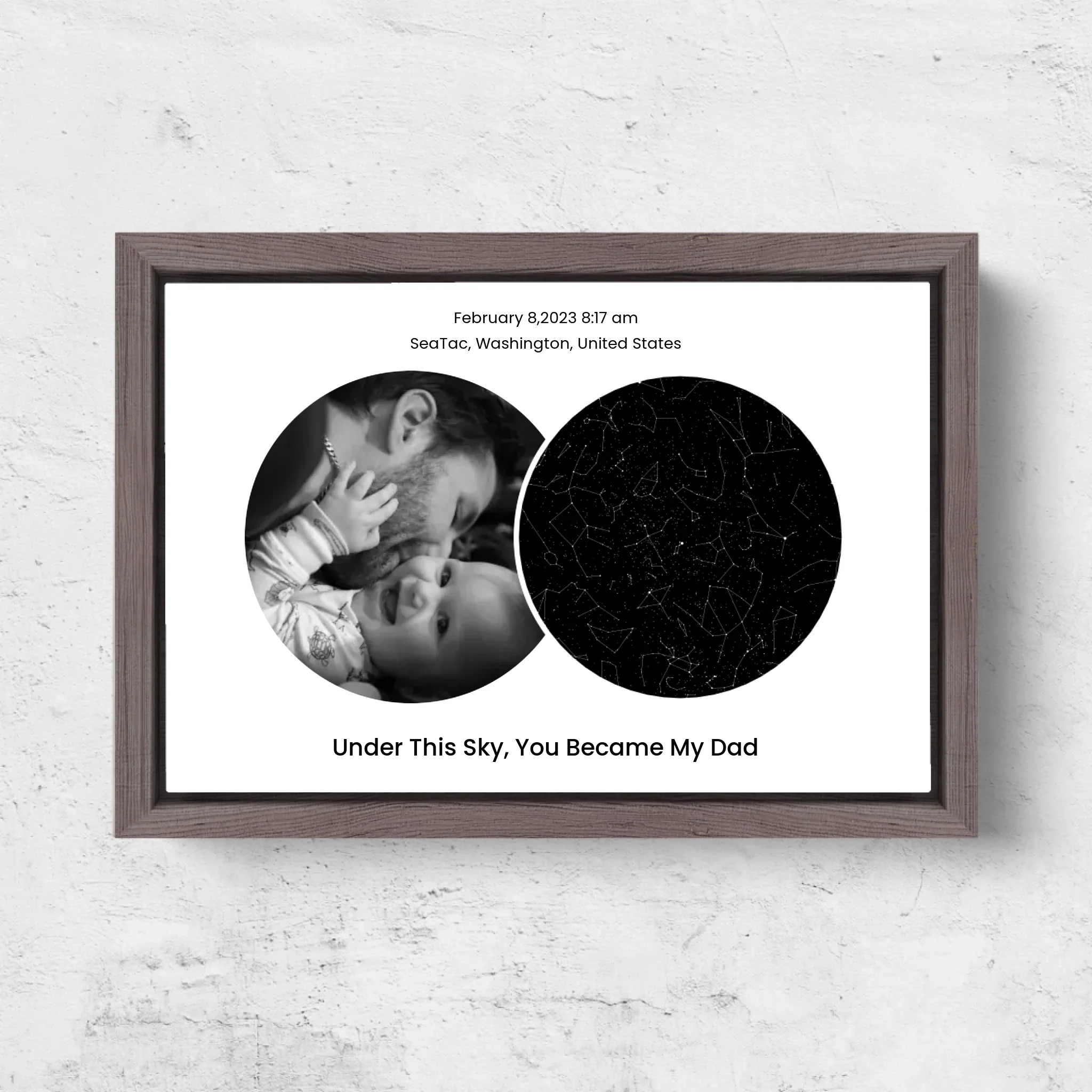 Personalized Canvas “The day you became my dad” - Image 6