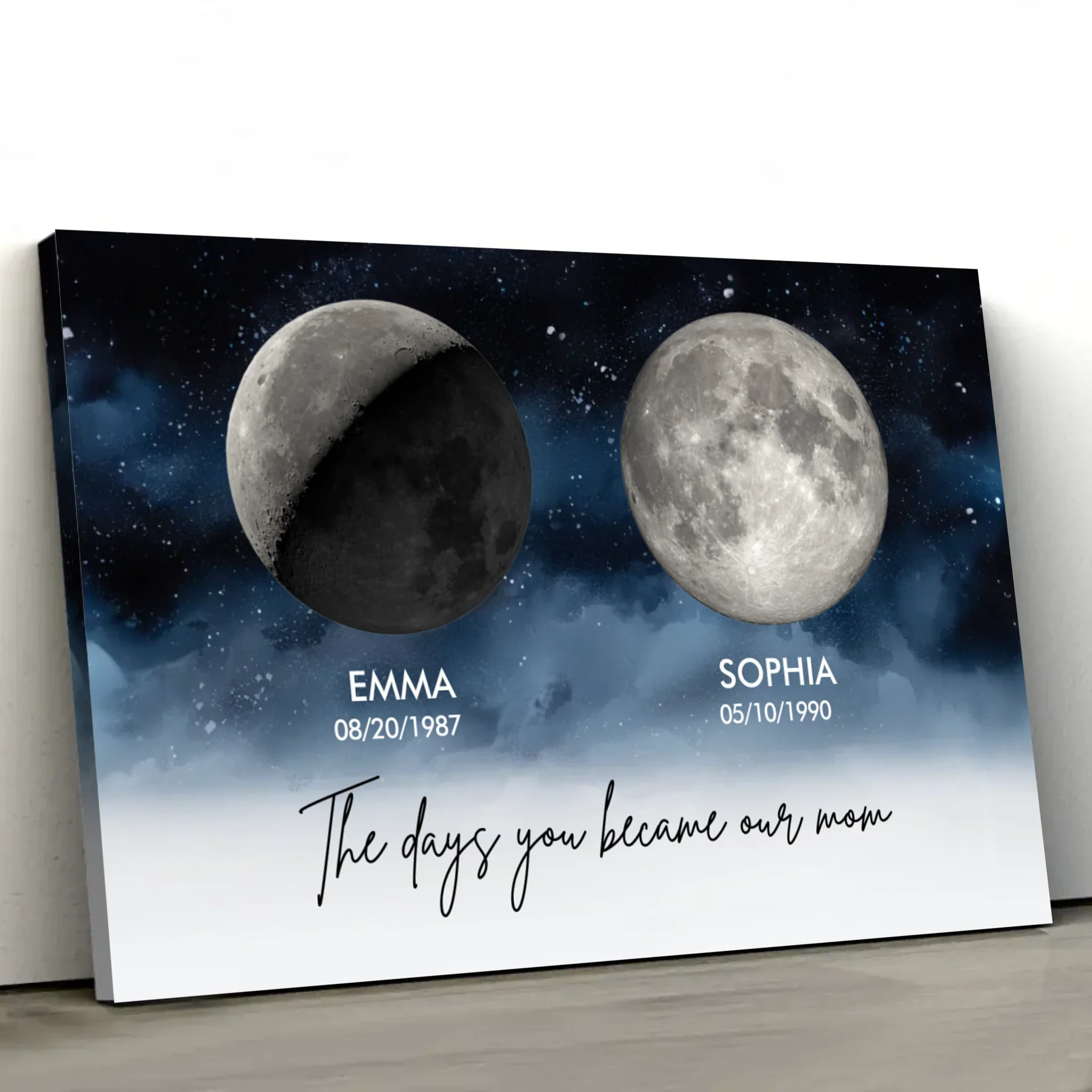 Personalized Canvas “The Days You Became Our Parents" - Image 2