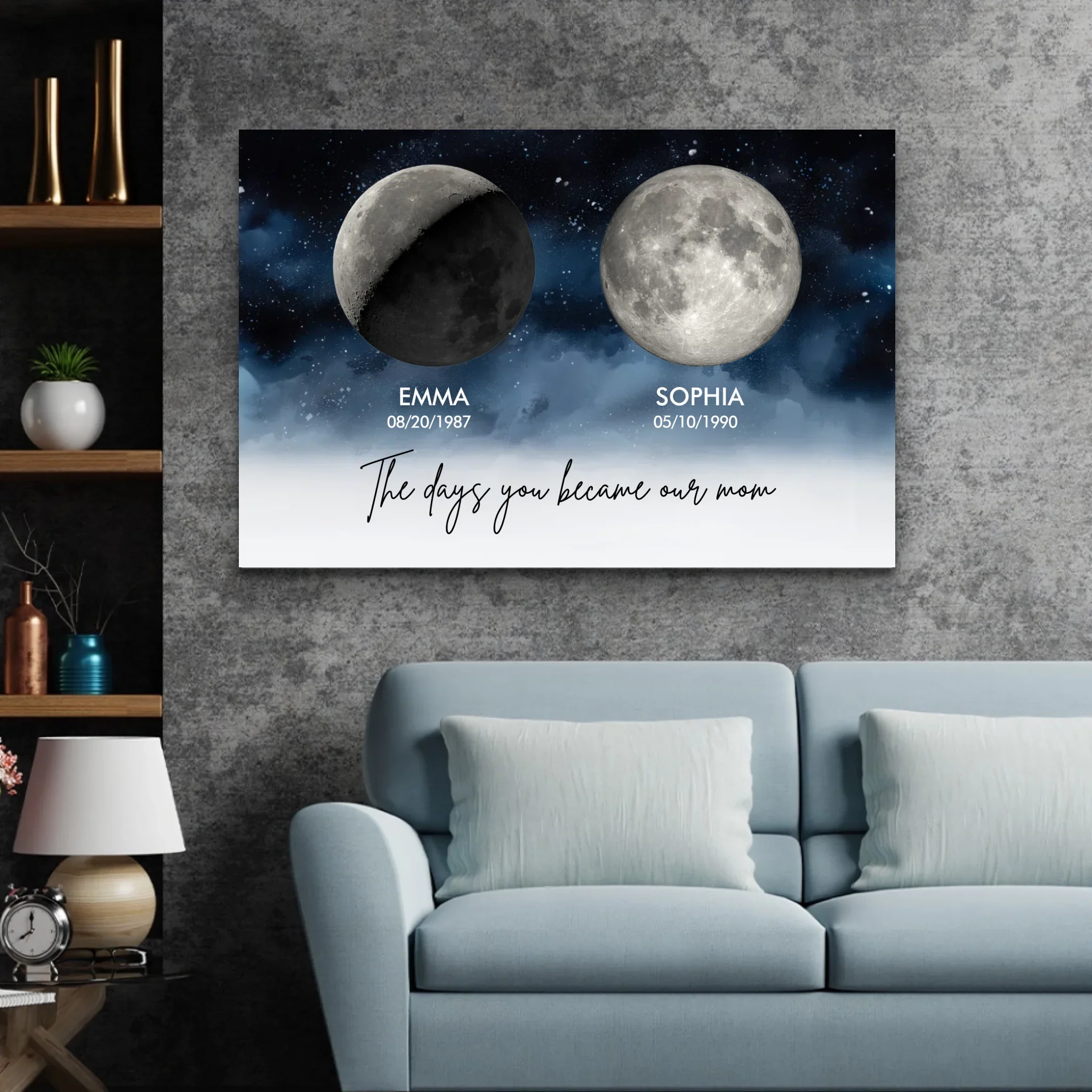 Personalized Canvas “The Days You Became Our Parents" - Image 4