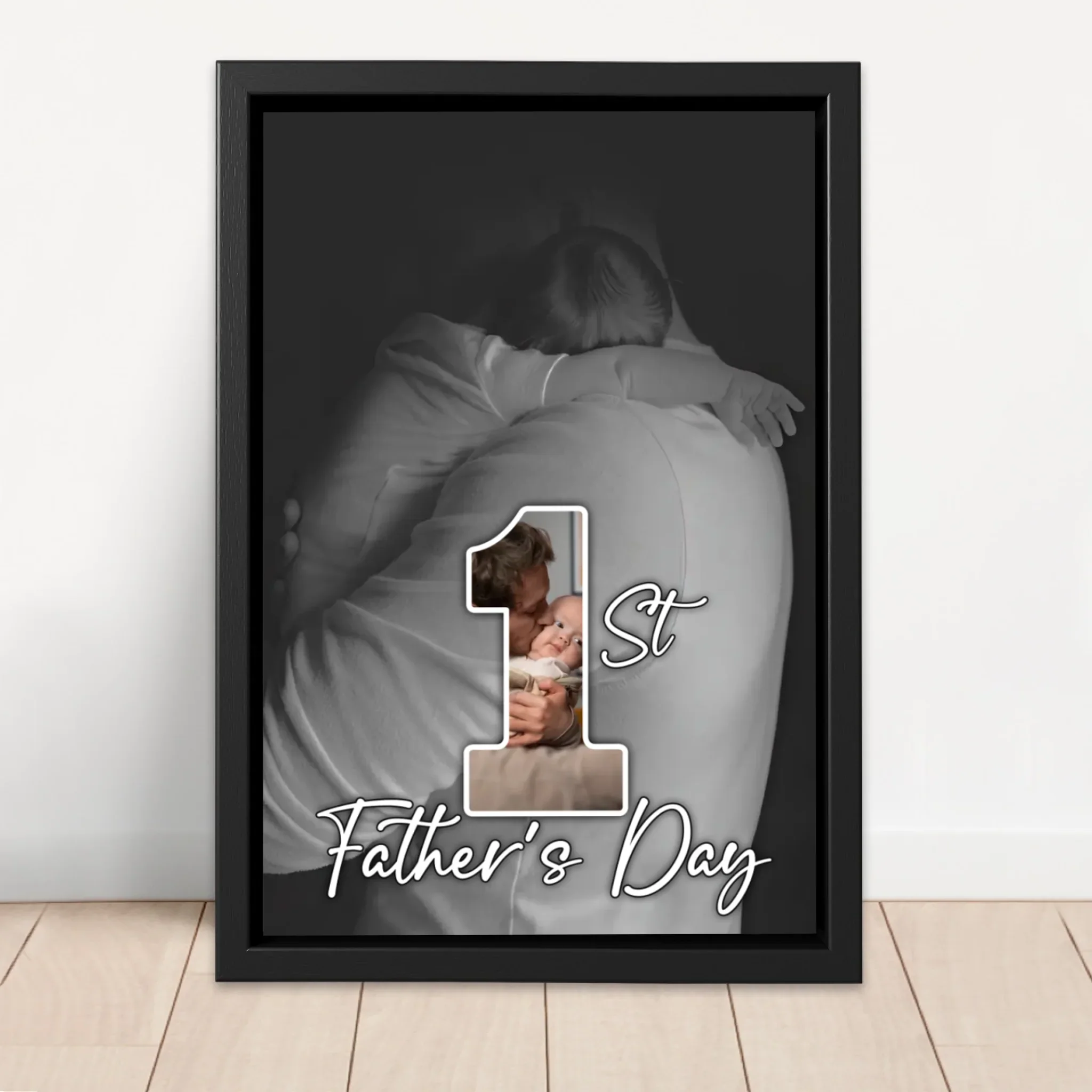Personalized canvas “The first Father's Day” - Image 4
