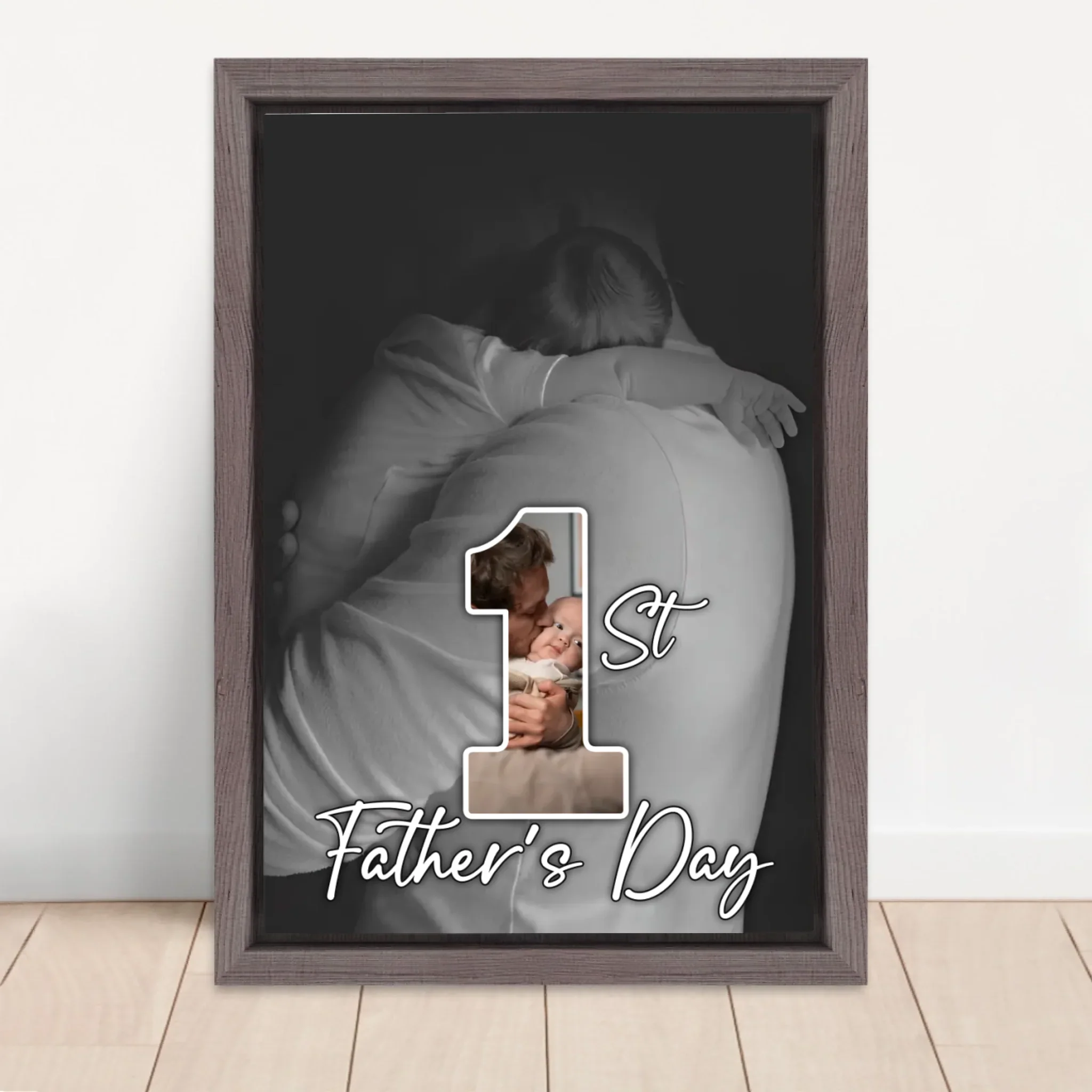 Personalized canvas “The first Father's Day” - Image 5