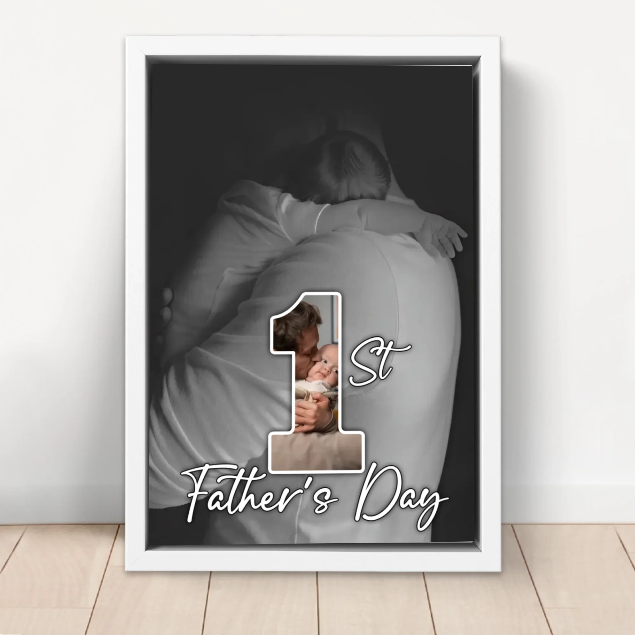 Personalized canvas “The first Father's Day” - Image 6