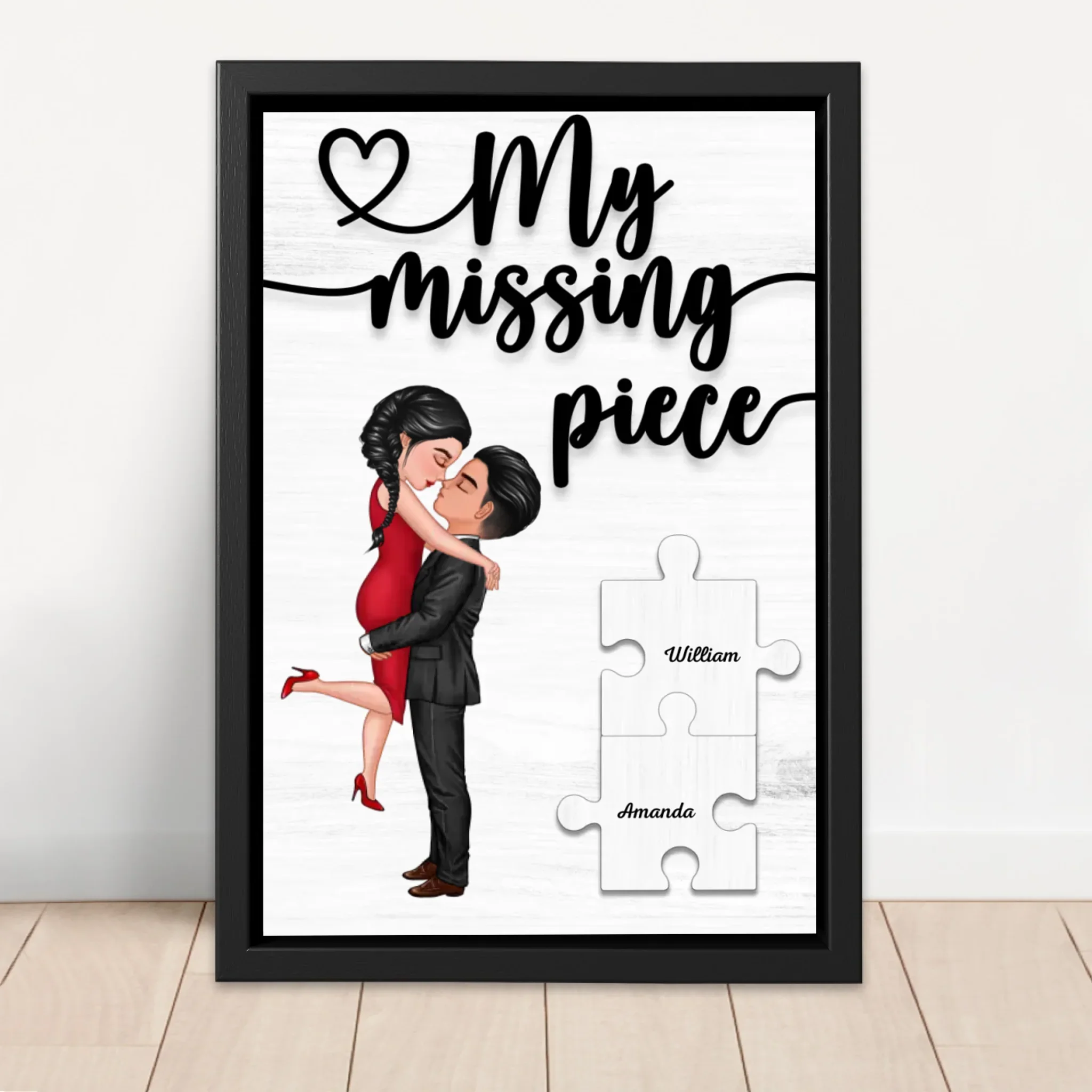 Personalized Canvas “The missing piece” - Image 4
