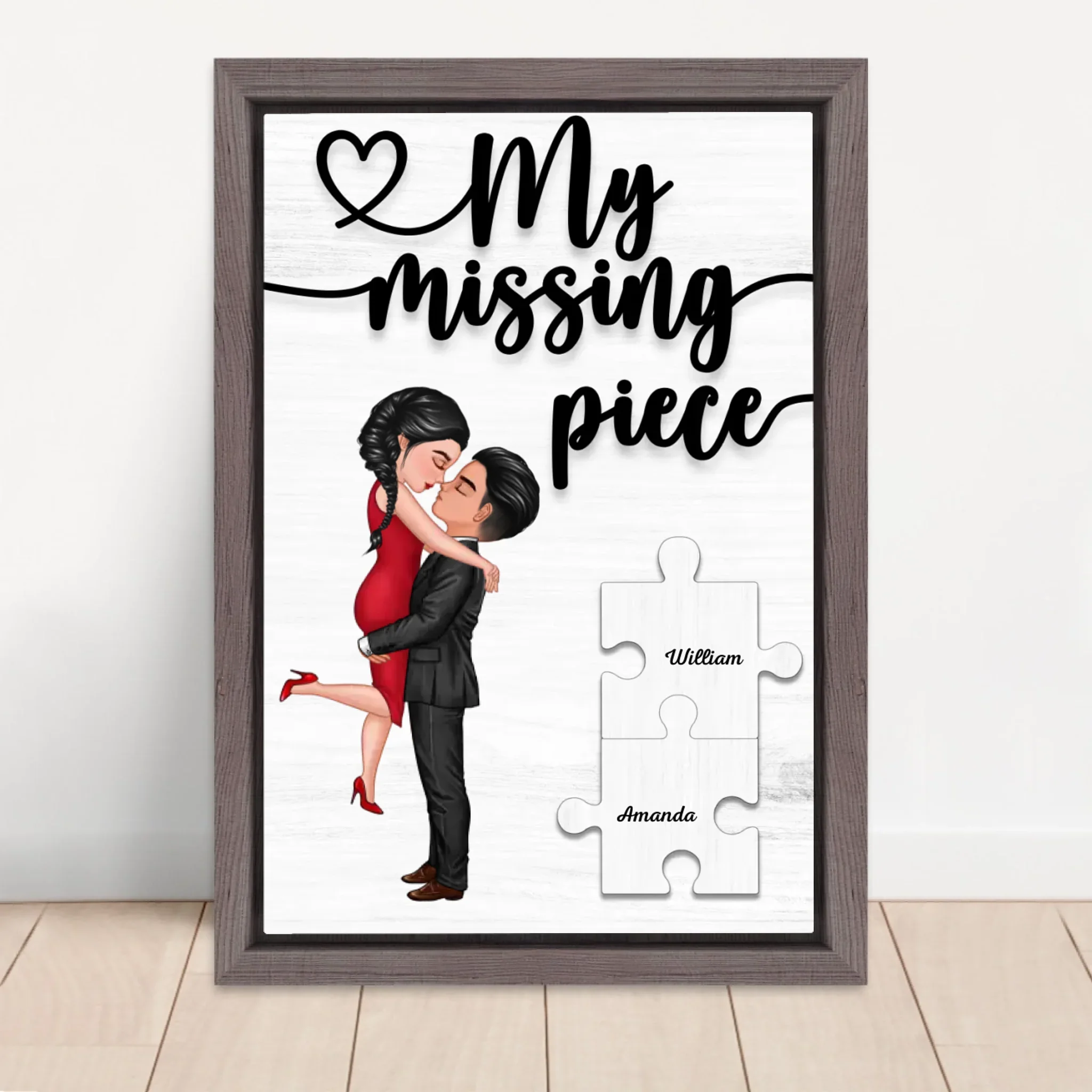 Personalized Canvas “The missing piece” - Image 5