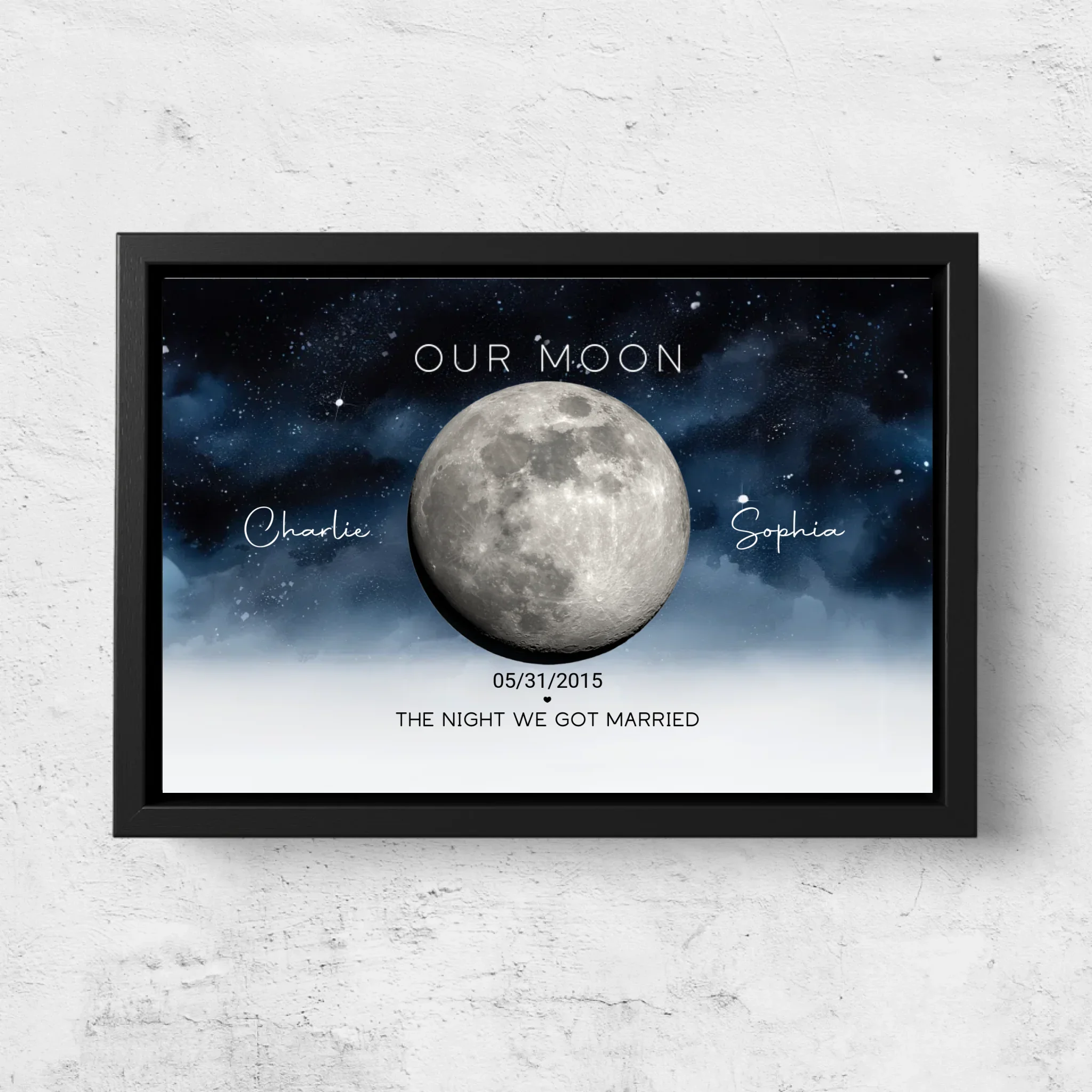 Personalized Canvas “The Night We Got Married” - Image 5