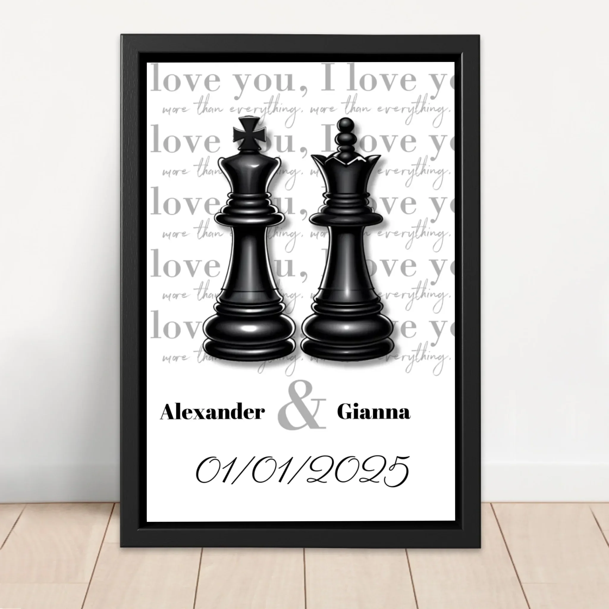 Personalized Canvas “The Queen and the King” - Image 4