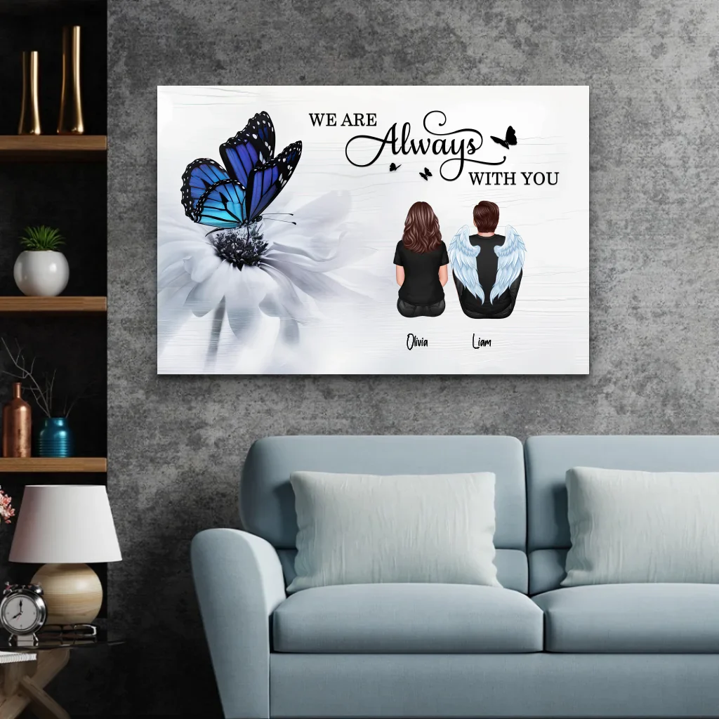 Personalized Canvas “We are always with you” - Image 4