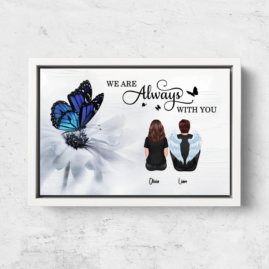 Personalized Canvas “We are always with you” - Image 7