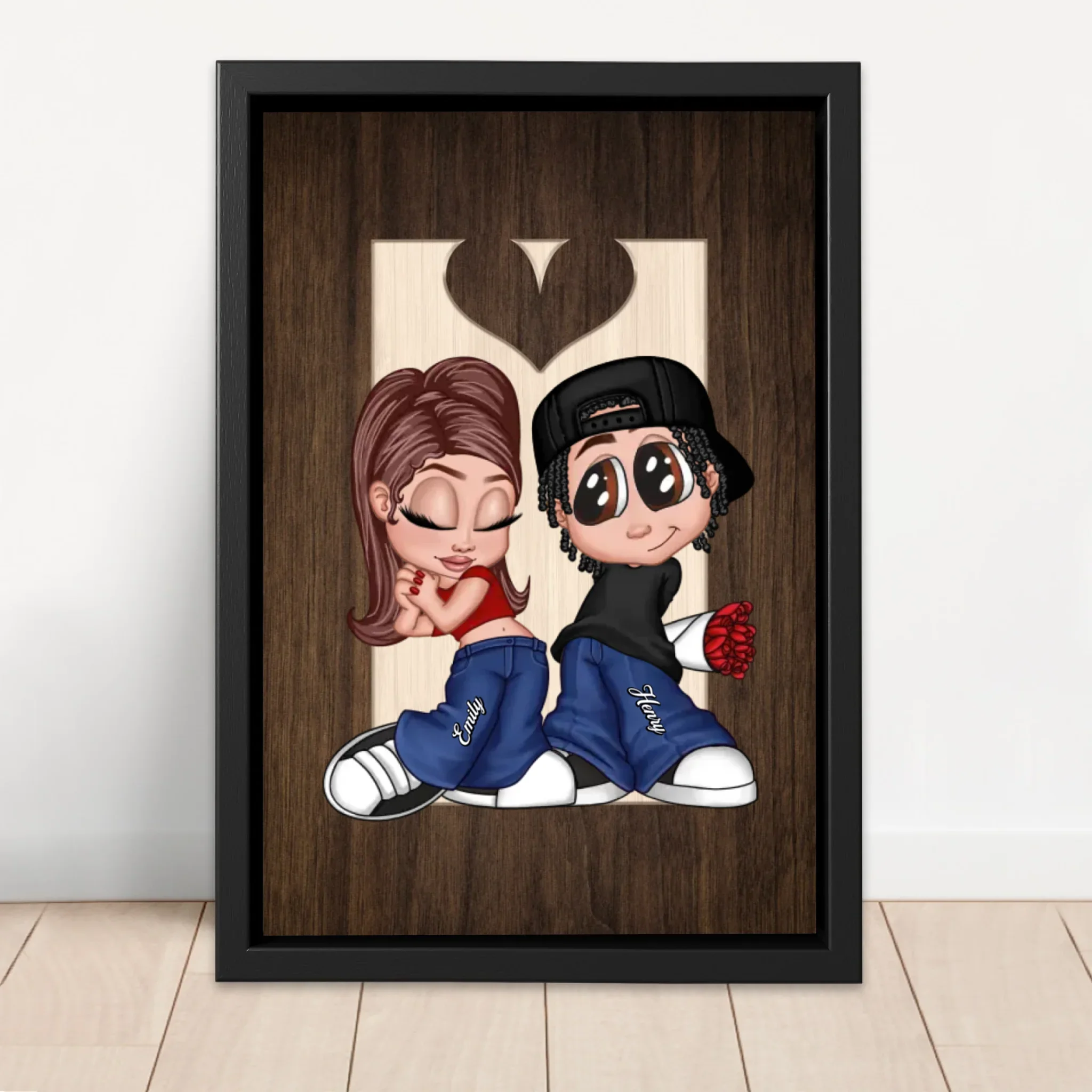 Personalized Canvas – Y2K Couple - Image 4
