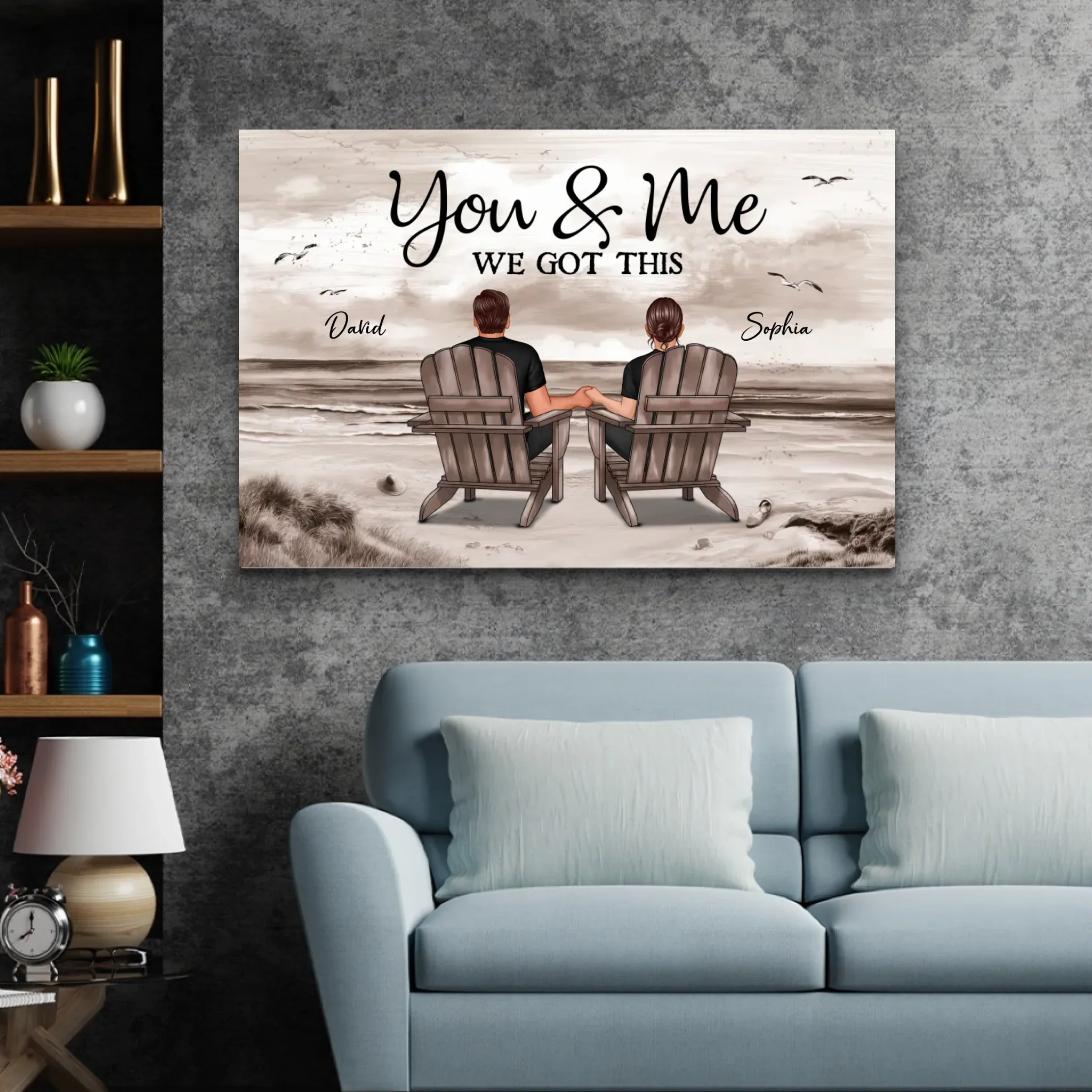 Personalized Canvas "You and me, we got this" - Image 4