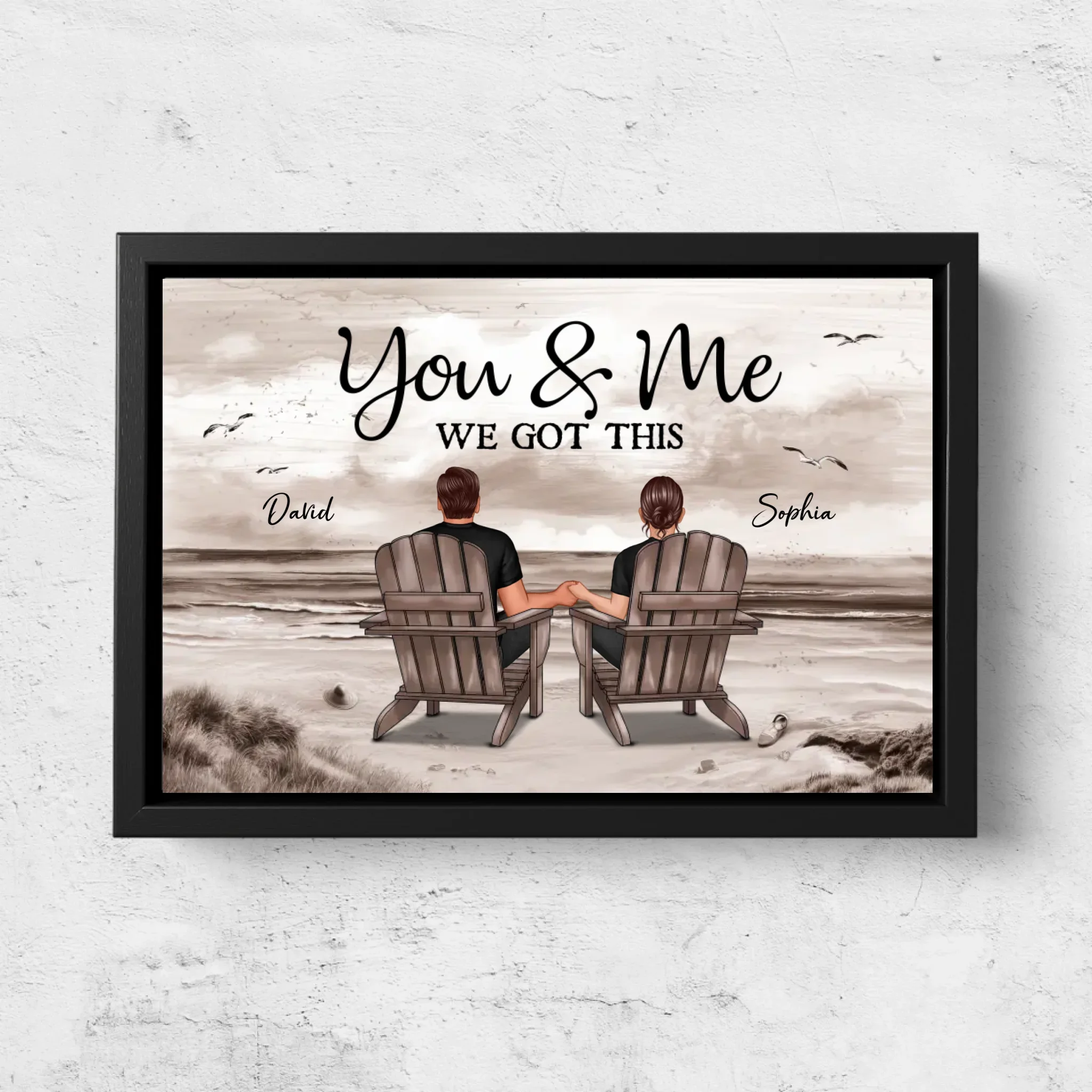 Personalized Canvas "You and me, we got this" - Image 5