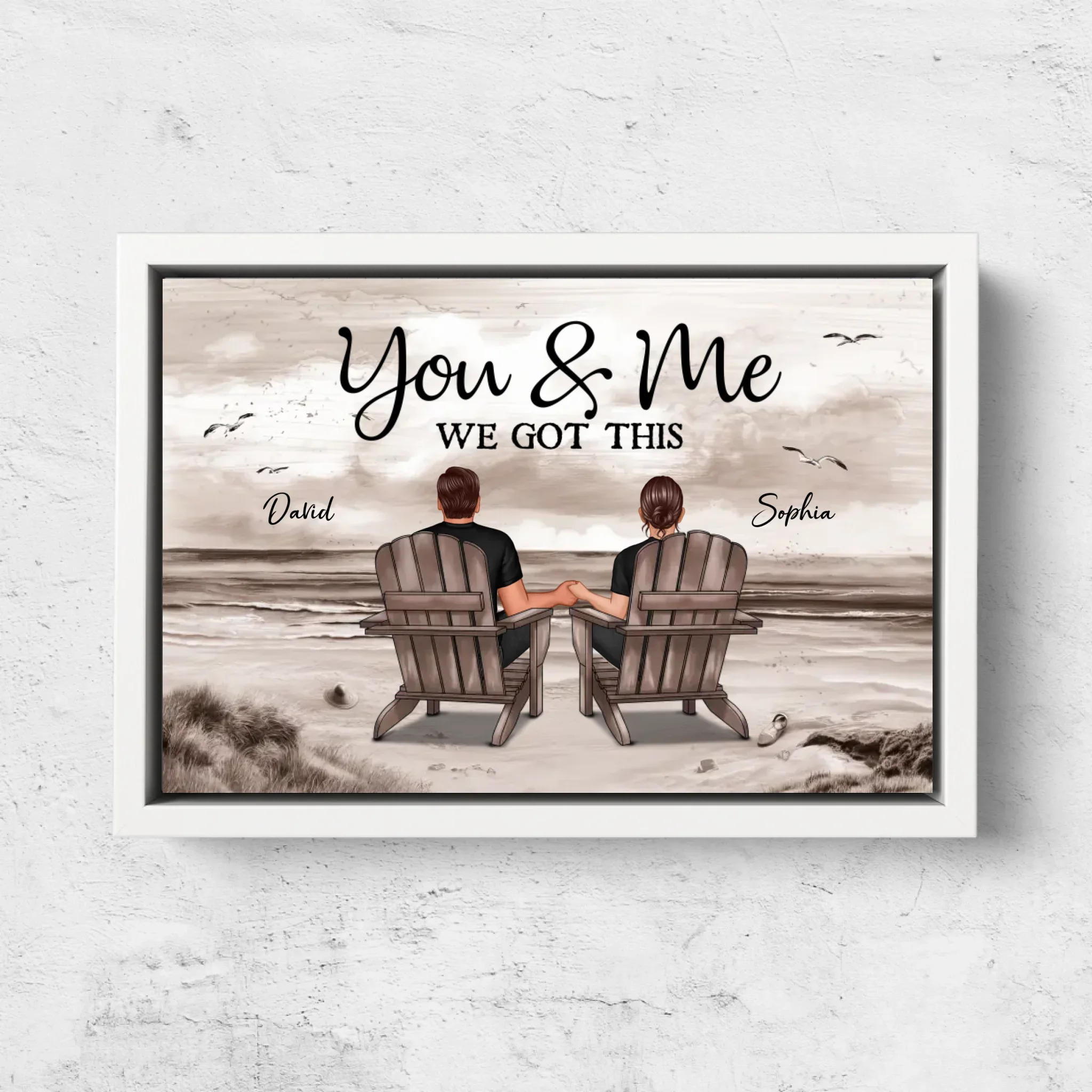 Personalized Canvas "You and me, we got this" - Image 7