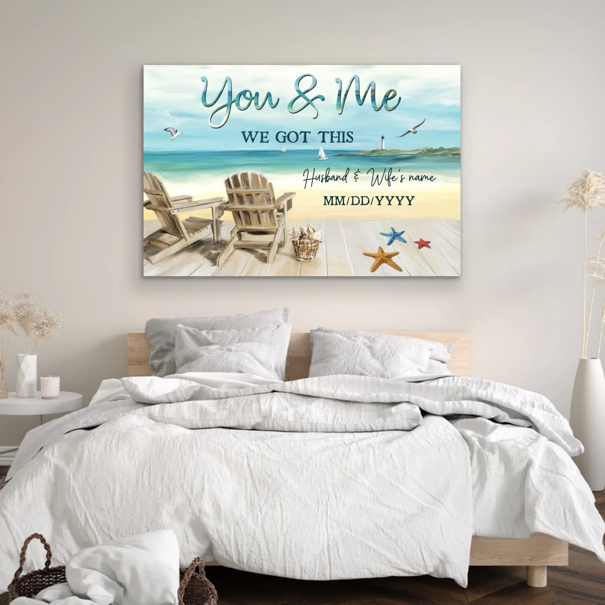 Personalized Canvas "You and me, we got this together" - Image 3