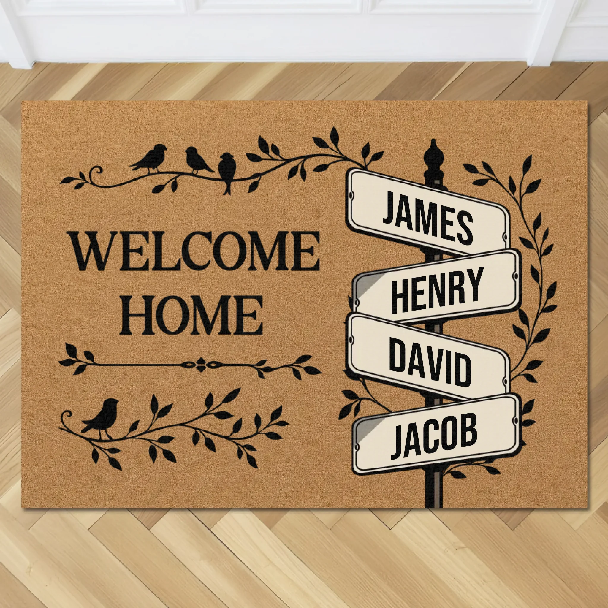 Personalized Doormat – Welcome Home
