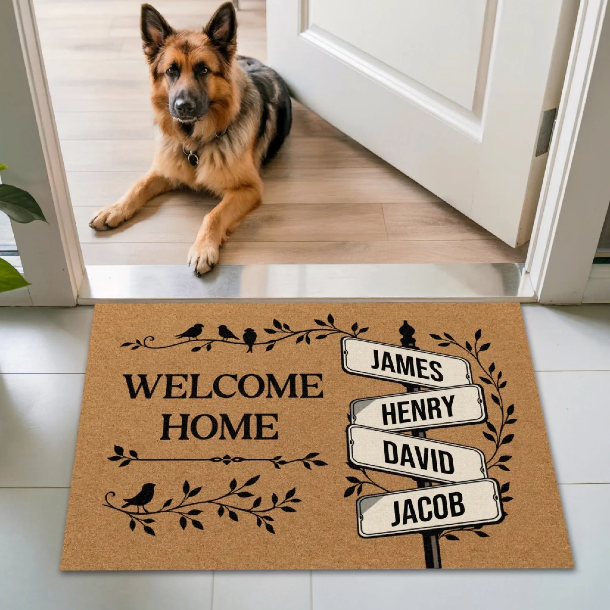 Personalized Doormat – Welcome Home - Image 2